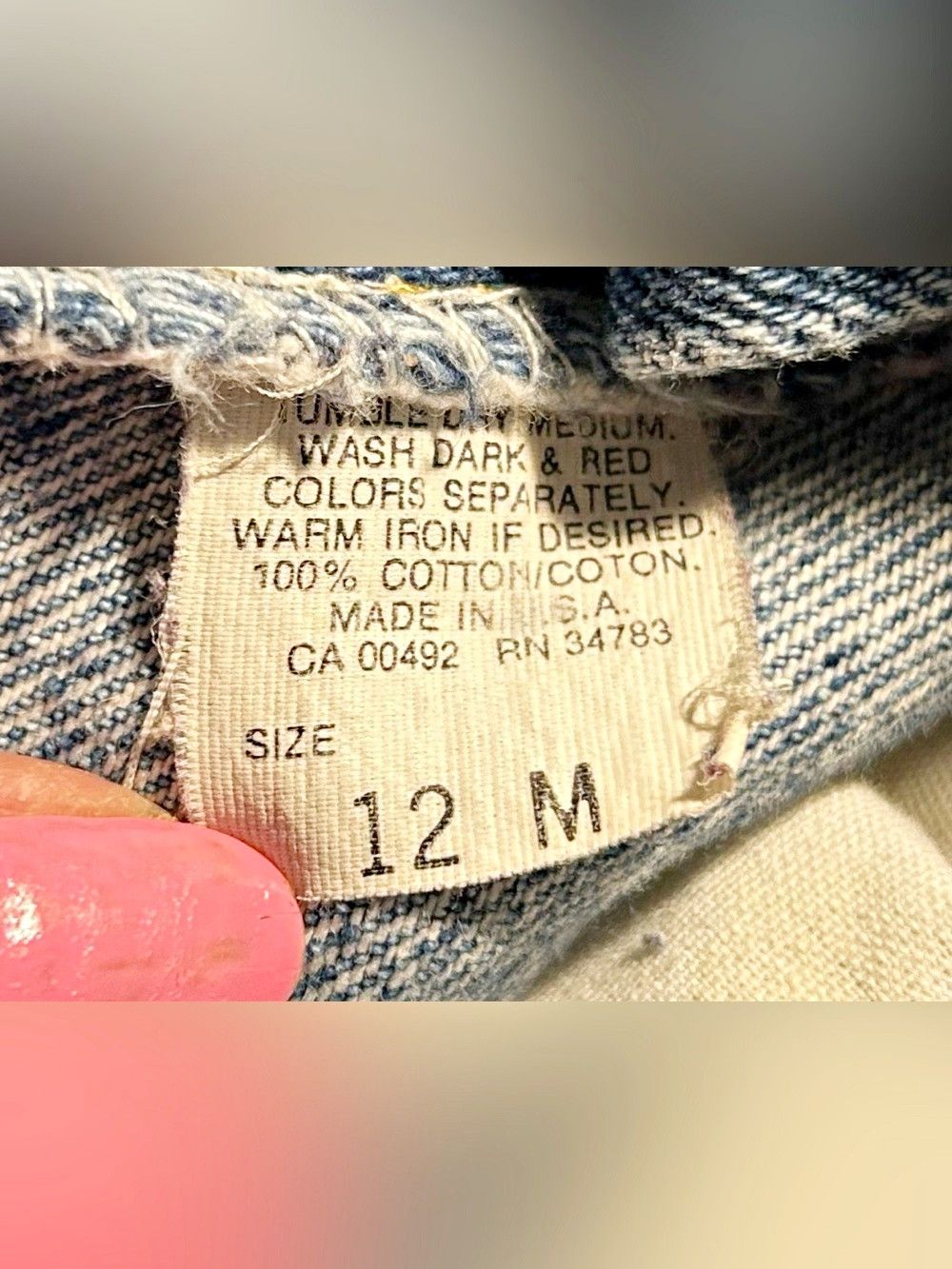 Lee Vintage Retro 80s Lee Womens Acid Wash High Rise Mom Jeans Size 34" / US 12 / IT 48 - 4 Thumbnail