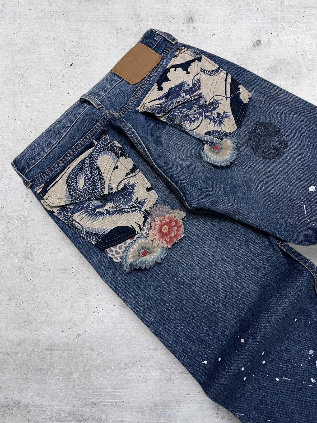 Levi's Vintage Clothing VINTAGE 501 LEVIS 90S DESIGNER USA RARE DESIGN SUKAJAN DENIM Size US 28 / EU 44 - 7 Thumbnail