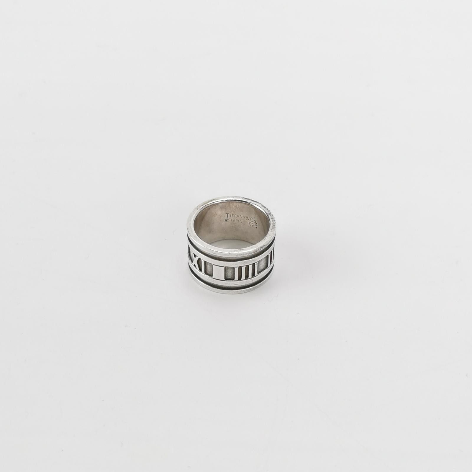 Tiffany & Co. Tiffany & Co. Atlas S925 Roman Numeral Ring Size 12 -z2505 Size ONE SIZE - 2 Thumbnail