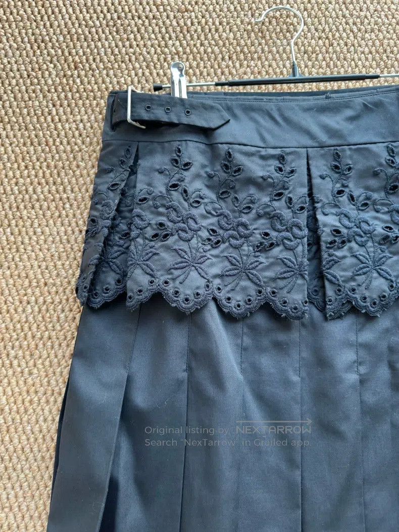 Comme des Garcons Comme des Garcons size S Carved Openwork Patchwork Long Dr Size 23" - 2 Thumbnail