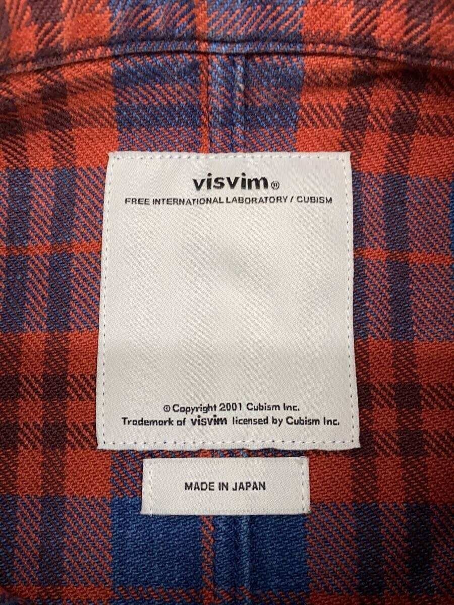 Visvim [3] Lugli Jacket Indigo Check in Red (AW14) Size US L / EU 52-54 / 3 - 13 Thumbnail
