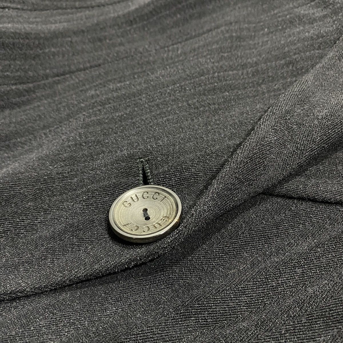 Gucci 1995 Gucci - Tom Ford Single Breasted Striped Blzer Size M / US 6-8 / IT 42-44 - 6 Thumbnail