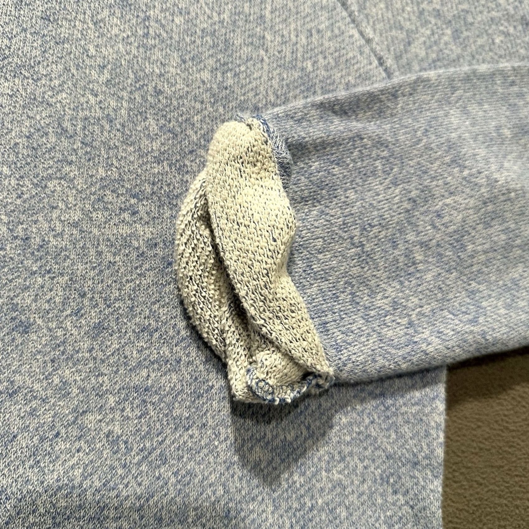 Mossimo Mossimo Sweater Large Blue Knit Long Sleeve Boat Neck Top EUC Size L / US 10 / IT 46 - 6 Thumbnail