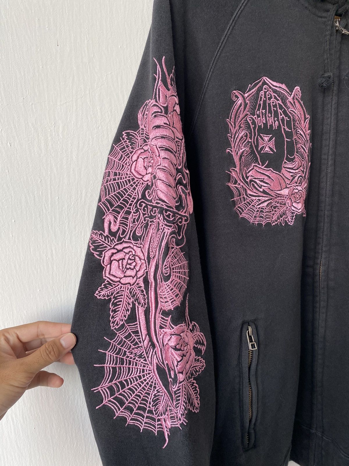 Japanese Brand J.K.P.D Embroided Pullover Hoodie Size US XL / EU 56 / 4 - 8 Thumbnail