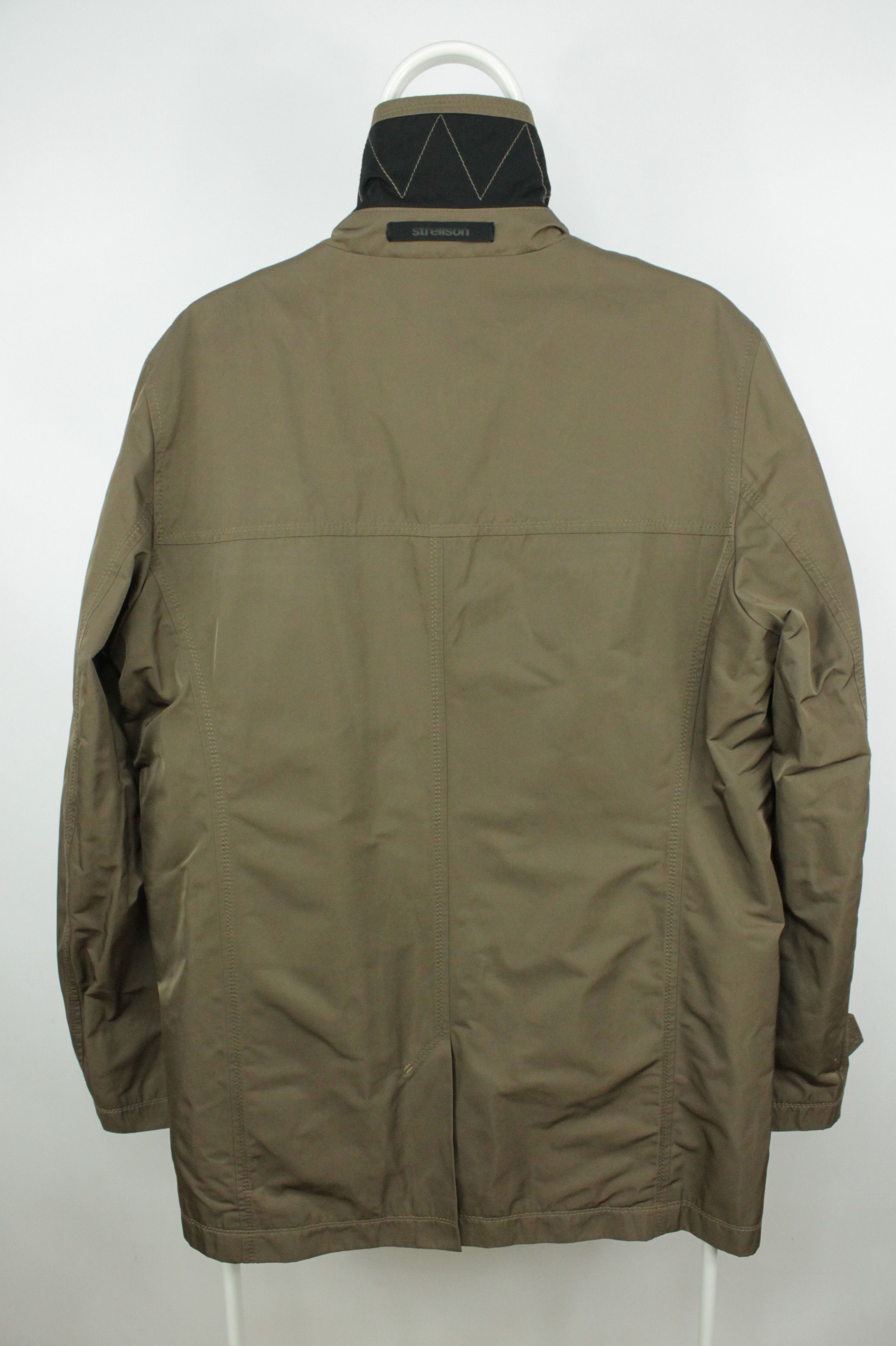 Strellson Strellson Overo Khaki Technical Trench Coat Jacket Men's Size US M / EU 48-50 / 2 - 7 Thumbnail