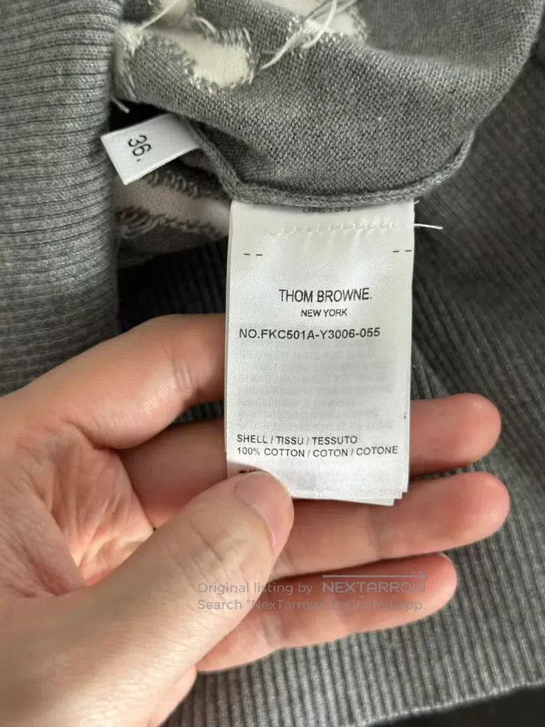 Thom Browne Thom Browne Anchor Cardigan Size XS / US 0-2 / IT 36-38 - 4 Thumbnail