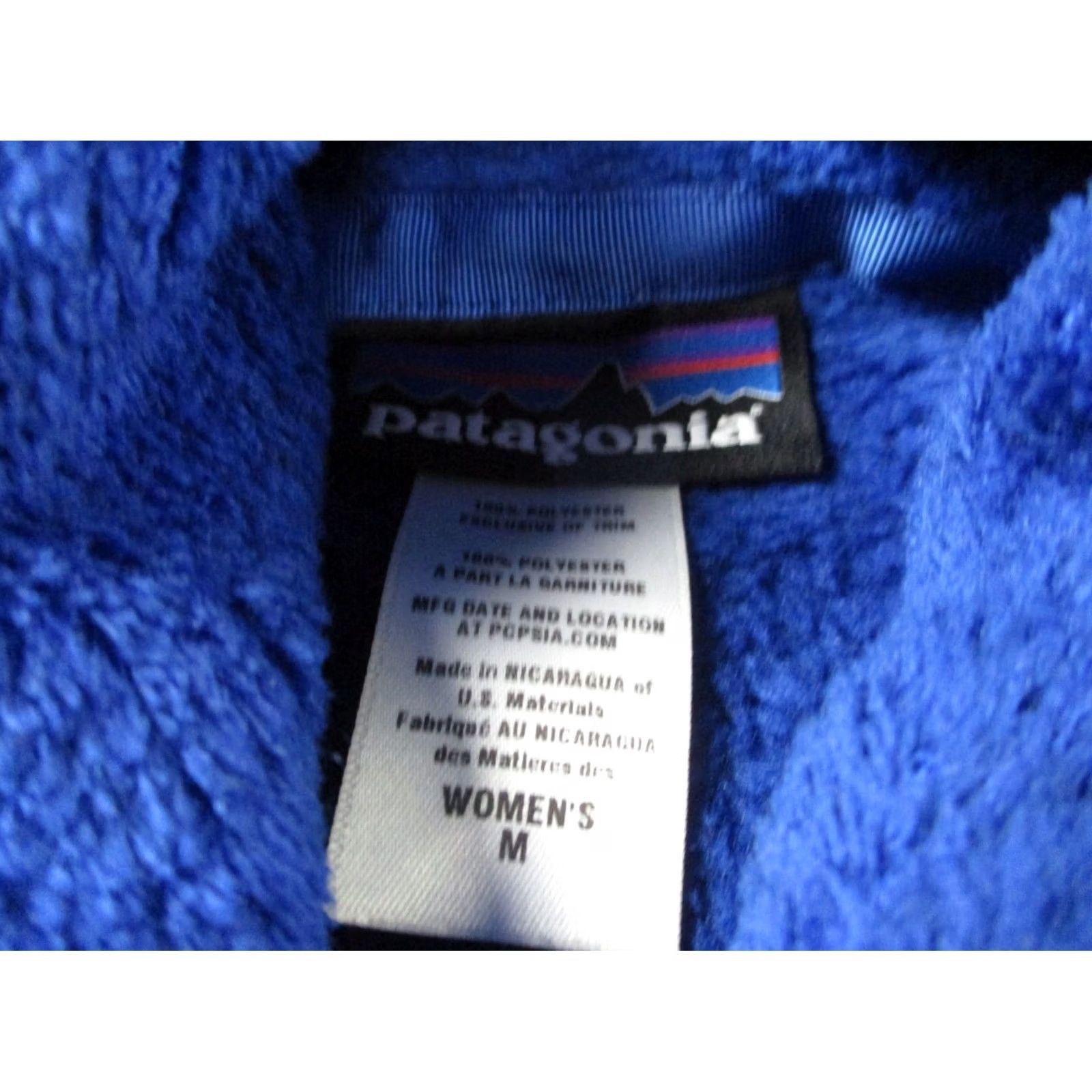 Patagonia Patagonia Jacket Women M Blue Snap Fleece Windproof Thermal Pockets - Basic Jacket - Regular XS? Size M / US 6-8 / IT 42-44 - 6 Thumbnail