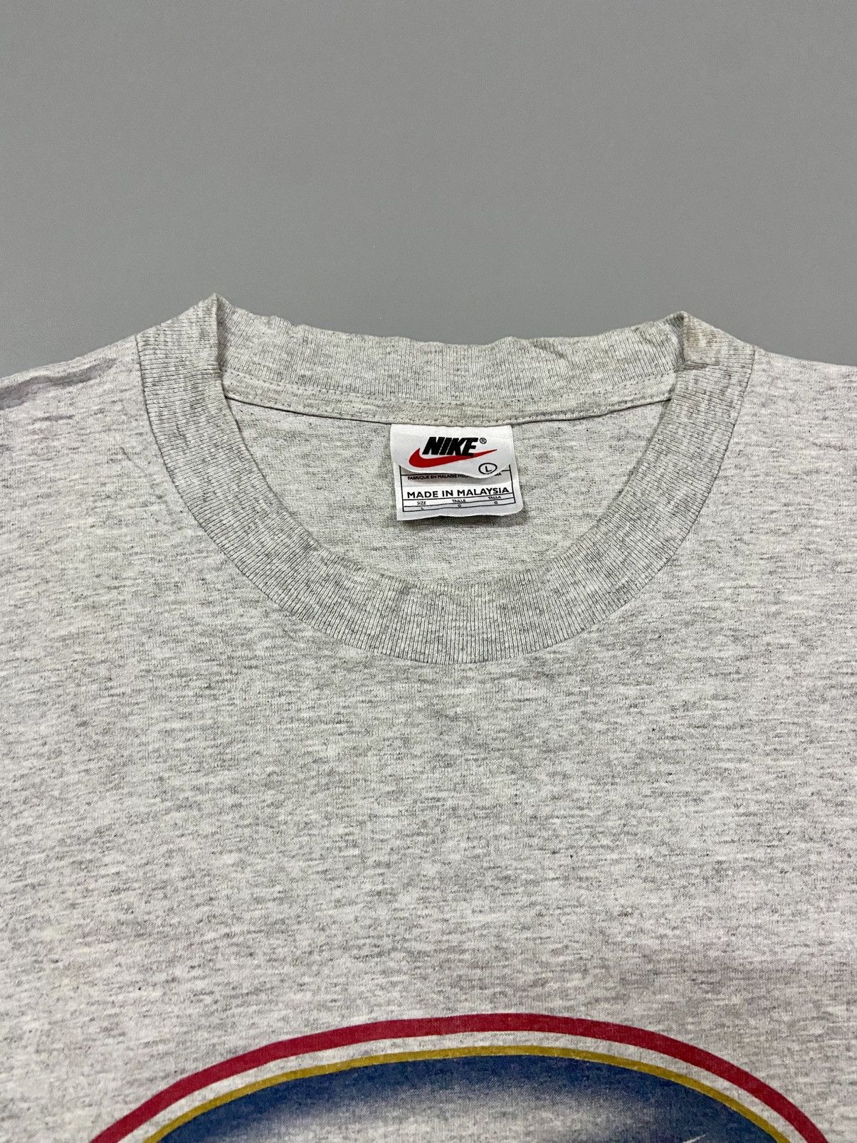Nike Vintage 1990s Nike Air Uptempo graphic T-shirt. Size US L / EU 52-54 / 3 - 8 Thumbnail
