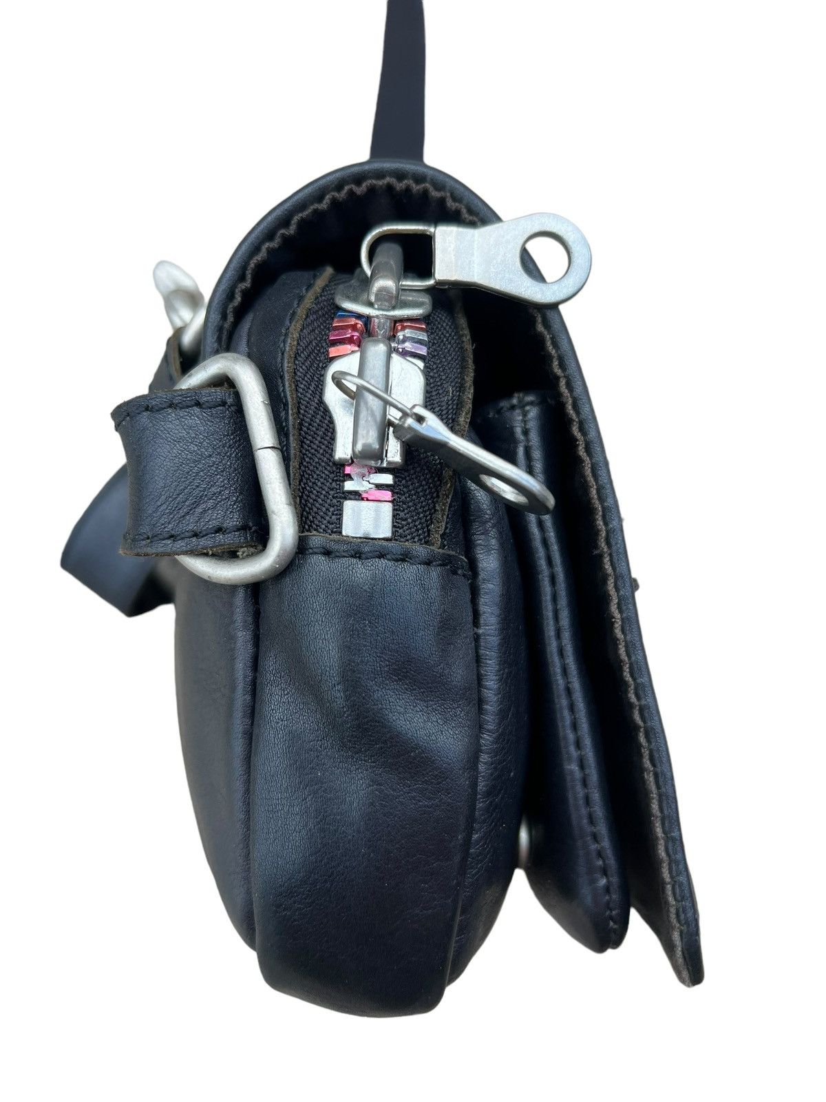 Leather OTIAS Japan Black Cow Leather Mini Bag Size ONE SIZE - 13 Thumbnail