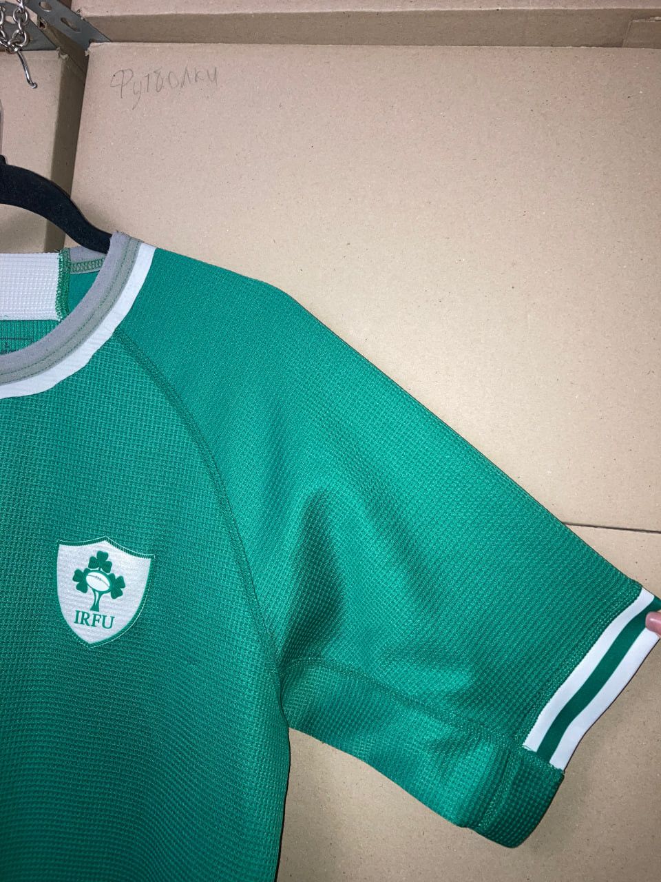 Canterbury of New Zealand CANTERBURY IRELAND NATIONAL RUGBY WORLD CUP 2023 JERSEY Size US L / EU 52-54 / 3 - 8 Thumbnail