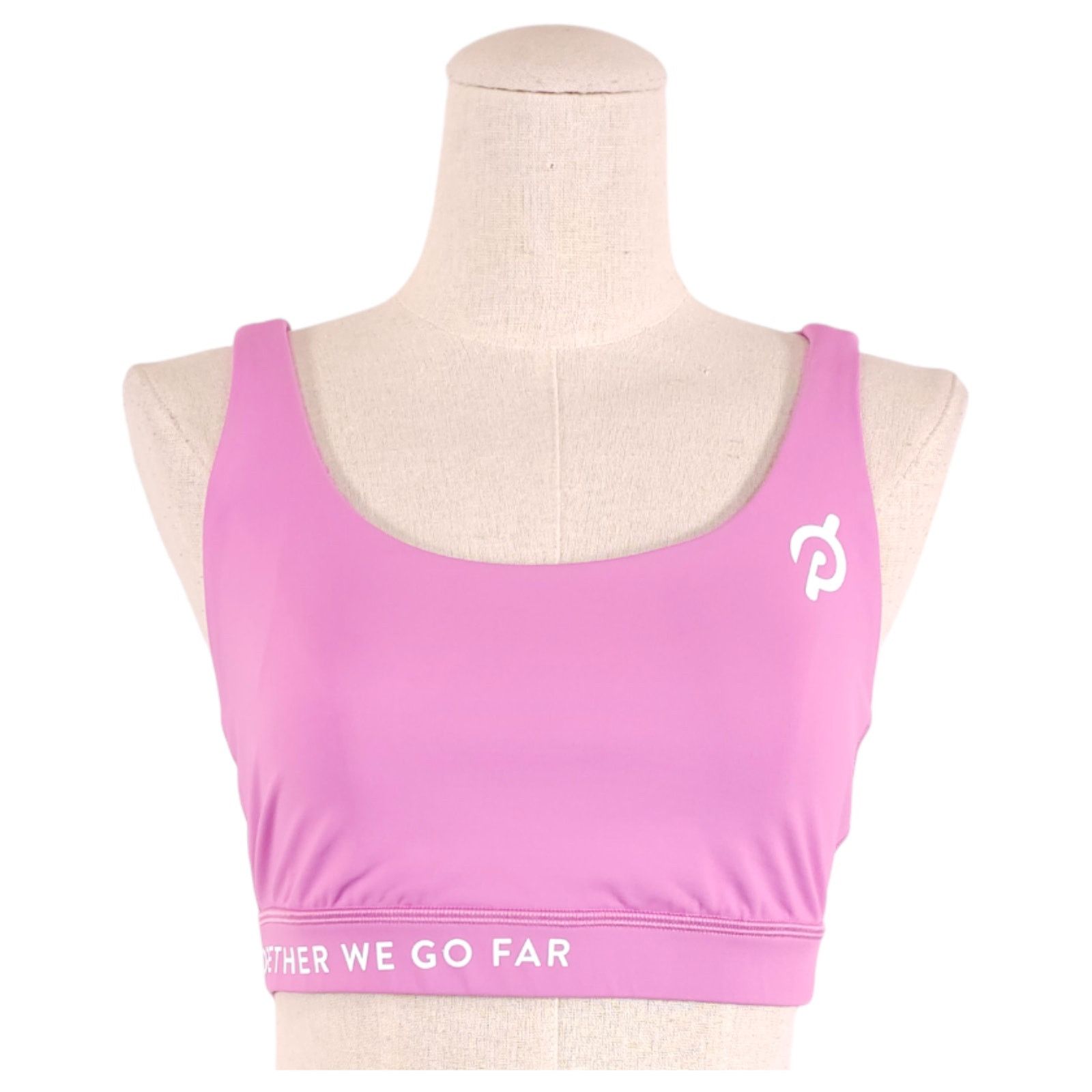 Lululemon Lululemon x Peloton Energy Bra Dark Prism Pink Sz 8 Size ONE SIZE - 1 Thumbnail