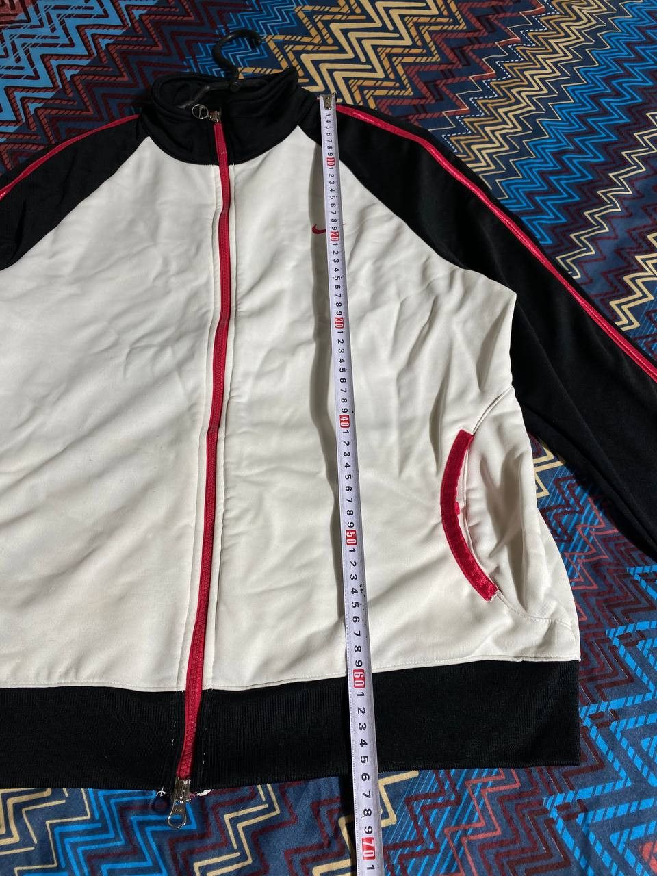 Nike × Vintage Sweatshirt Nike Vintage Big Central Logo 90s Outdoor Style Size US M / EU 48-50 / 2 - 9 Thumbnail