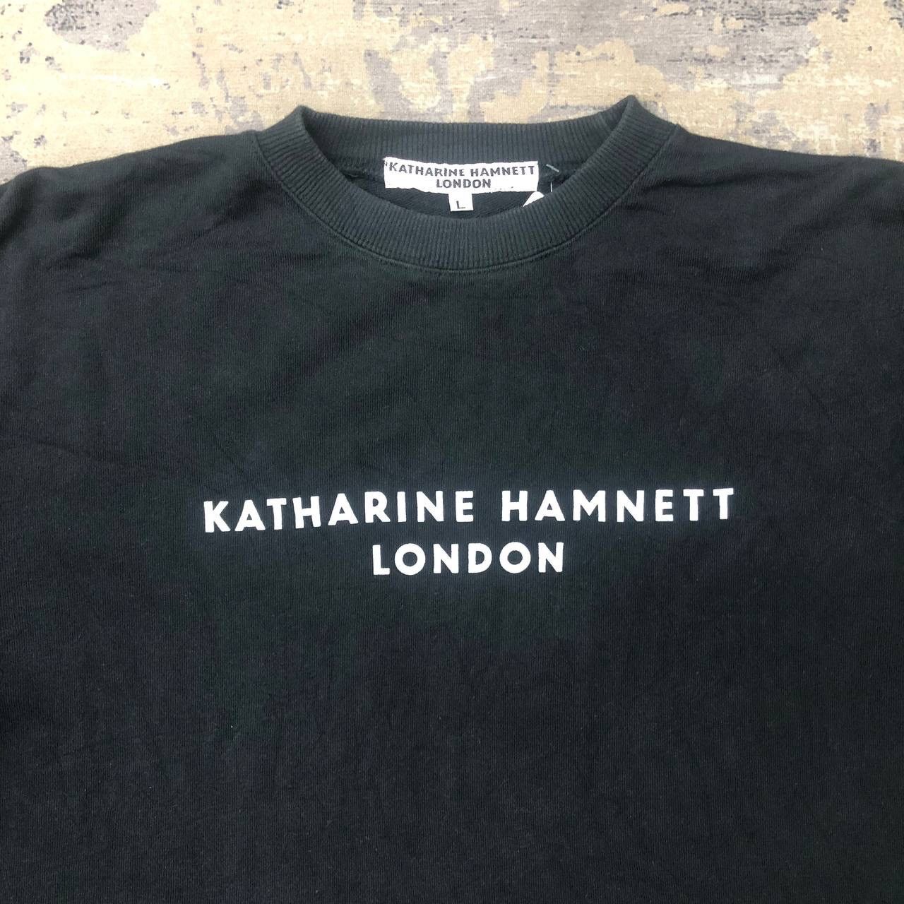 Katharine Hamnett London Y713. KATHARINE HAMNETT LONDON SWEATSHIRTS Size US L / EU 52-54 / 3 - 2 Thumbnail