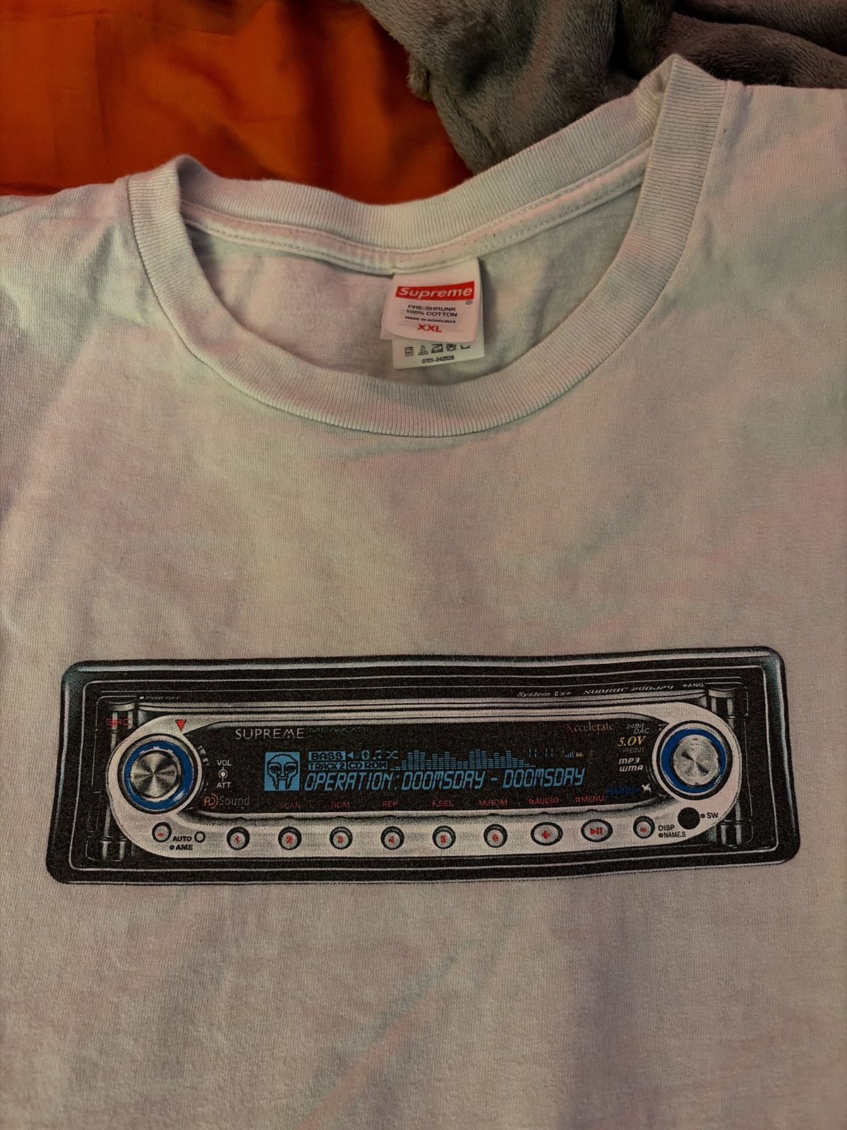 Supreme Supreme Receiver Tee Size US XXL / EU 58 / 5 - 4 Thumbnail