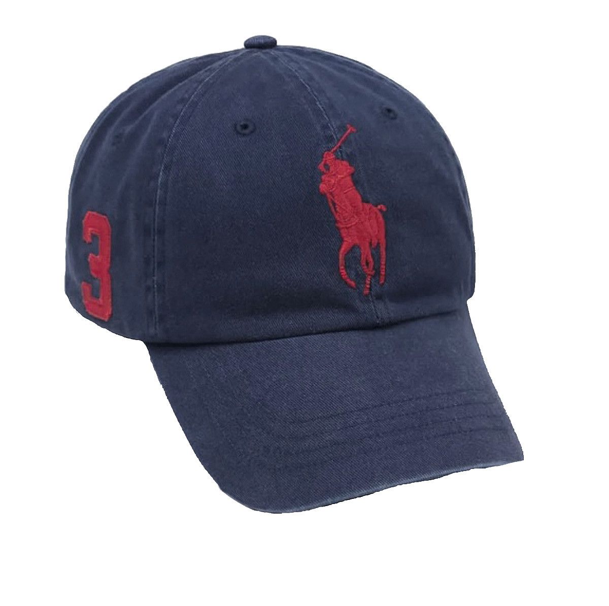 Polo Ralph Lauren NEW VINTAGE Polo Ralph Lauren Baseball Hat! Navy Big Pony Size ONE SIZE - 1 Thumbnail