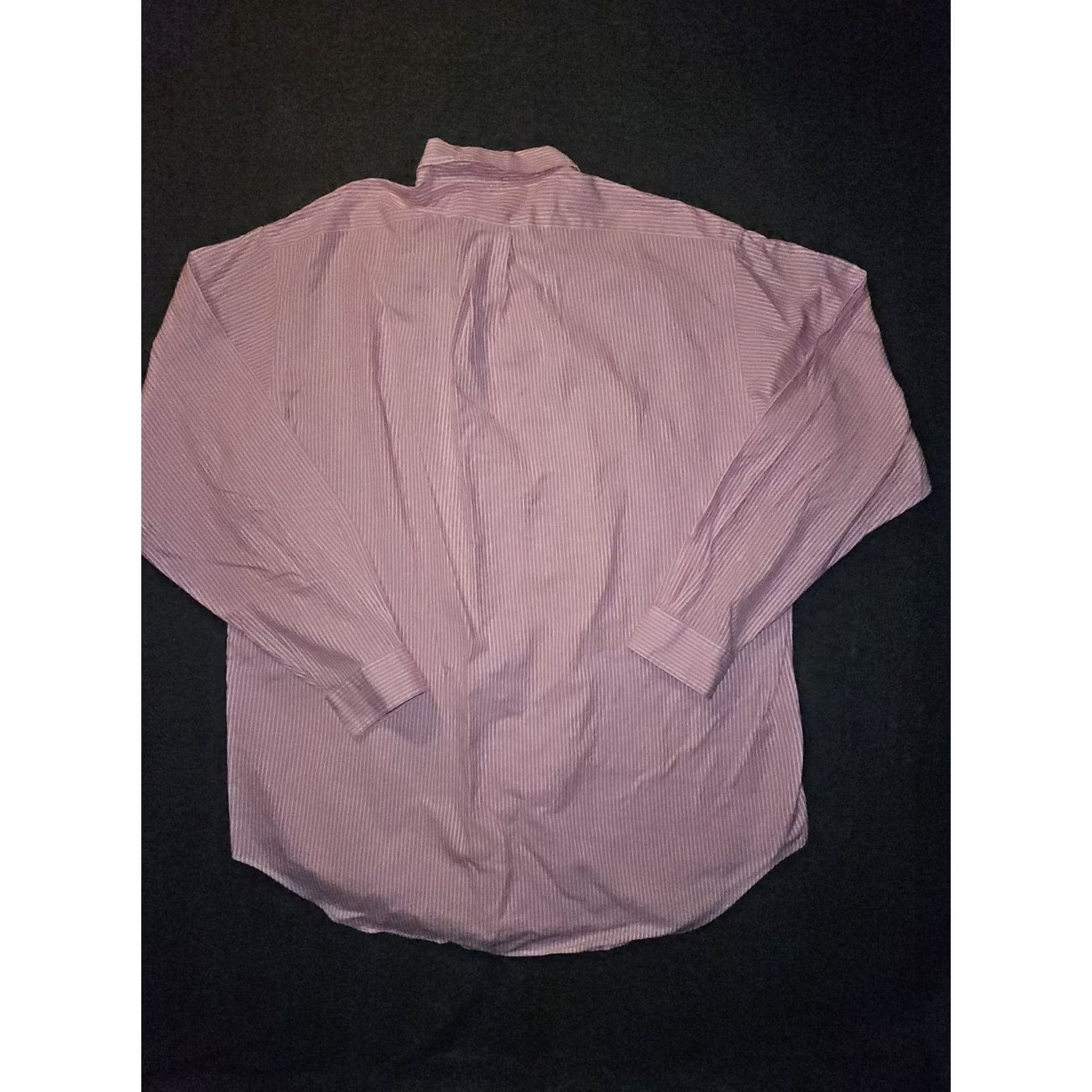 Ralph Lauren VINTAGE Ralph Lauren Yarmouth Button-Down Shirt Men 36/37 Pink Striped Regular Size Embroidered Long Sleeve Button-Up Shirt Mens Size US M / EU 48-50 / 2 - 7 Thumbnail