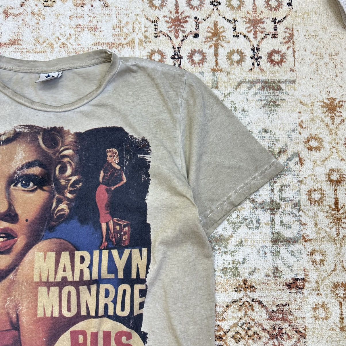 Japanese Brand × Vintage Vintage Marilyn Monroe T-shirts Avenue Of Stars Reprint Size US XL / EU 56 / 4 - 5 Thumbnail