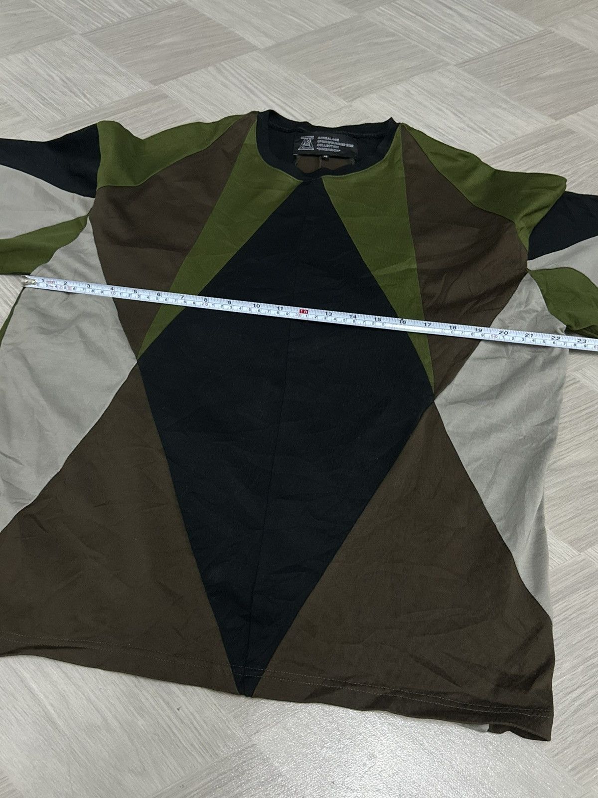 ANREALAGE SS2022 Anrealage Collection "DIMENSION" T-Shirt (Boxy) Size US L / EU 52-54 / 3 - 15 Thumbnail