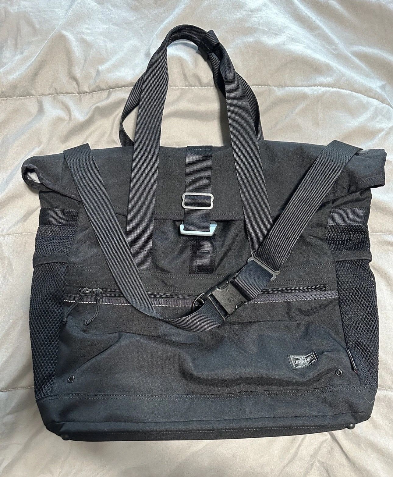 Porter Head Porter Yoshida Gore-Tex Waterproof Black Shoulder Bag Size 36 - 1 Thumbnail