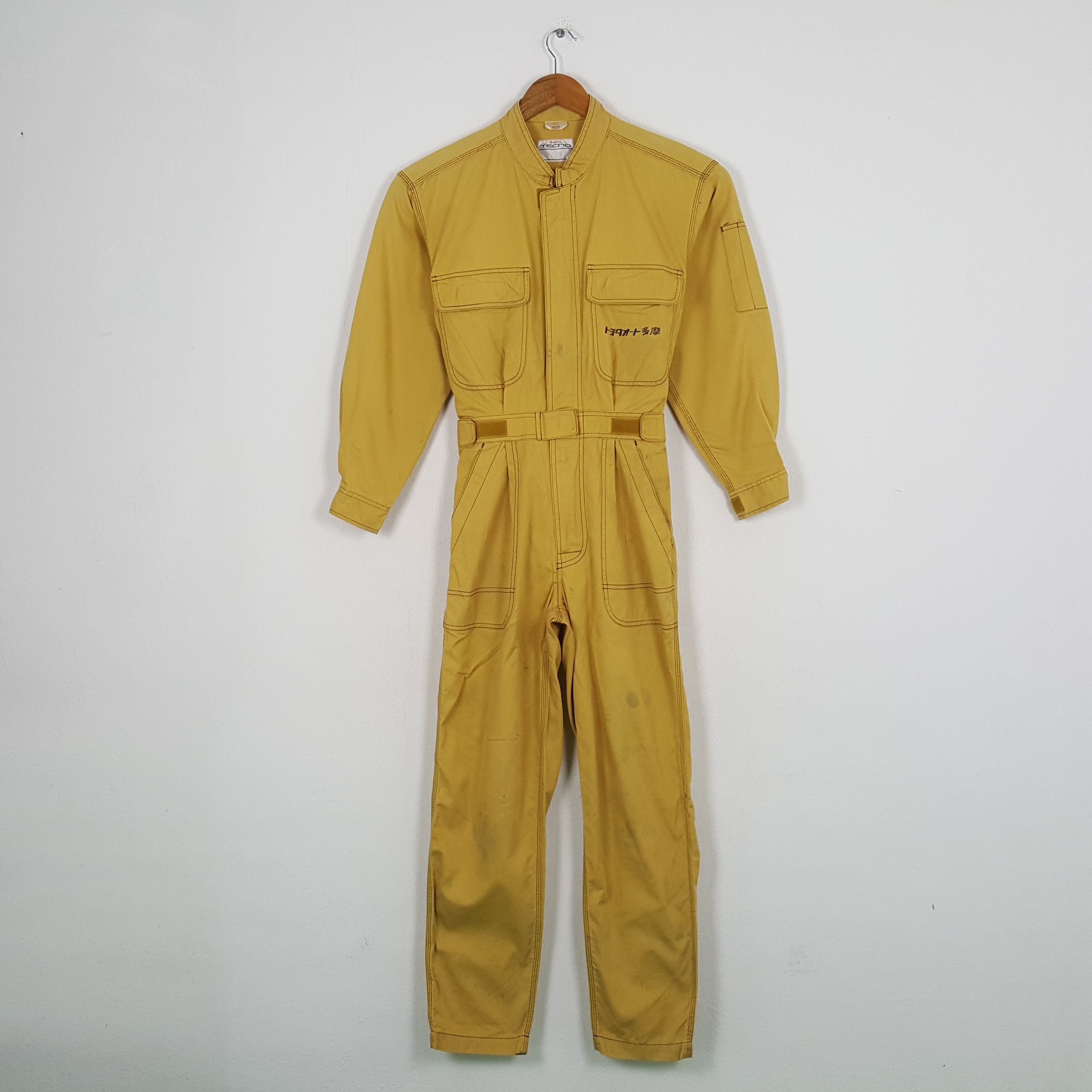Formula 1 Vintage Toyota Tecno Japan Motorsport Coverall C300N10 Size US S / EU 44-46 / 1 - 4 Thumbnail