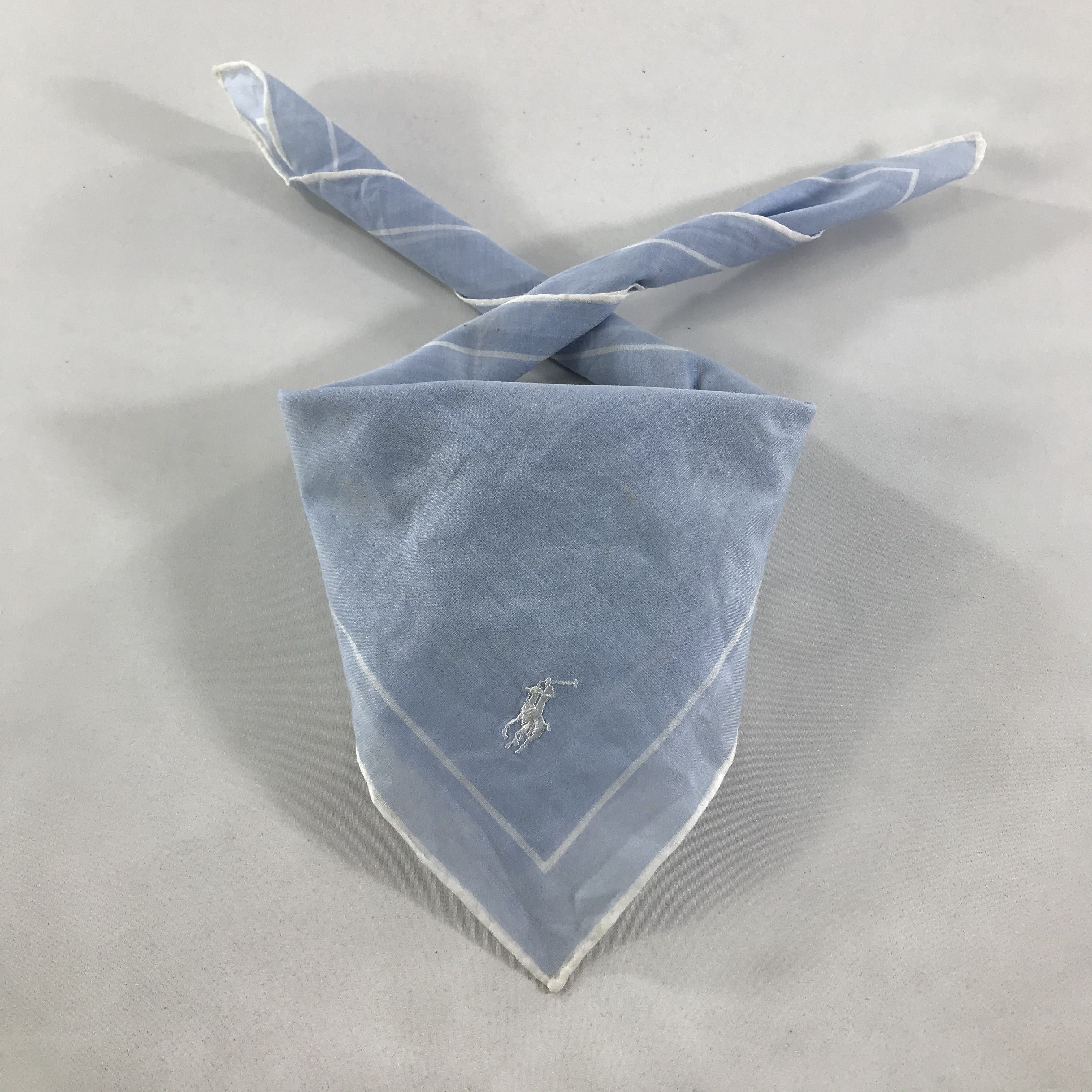 Polo Ralph Lauren × Vintage Polo Ralph Lauren Bandana / Handkerchief /Neckerchief -S1728 Size ONE SIZE - 3 Thumbnail