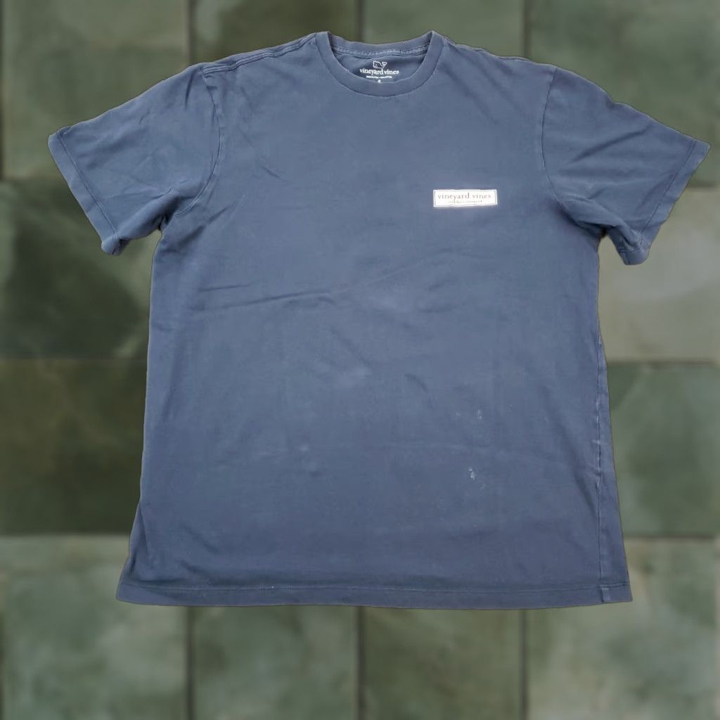 Vineyard Vines Vineyard Vines Mens Small Blue Long Sleeve Crew Neck Cotton T-Shirt Preppy Casual Size US S / EU 44-46 / 1 - 1 Thumbnail