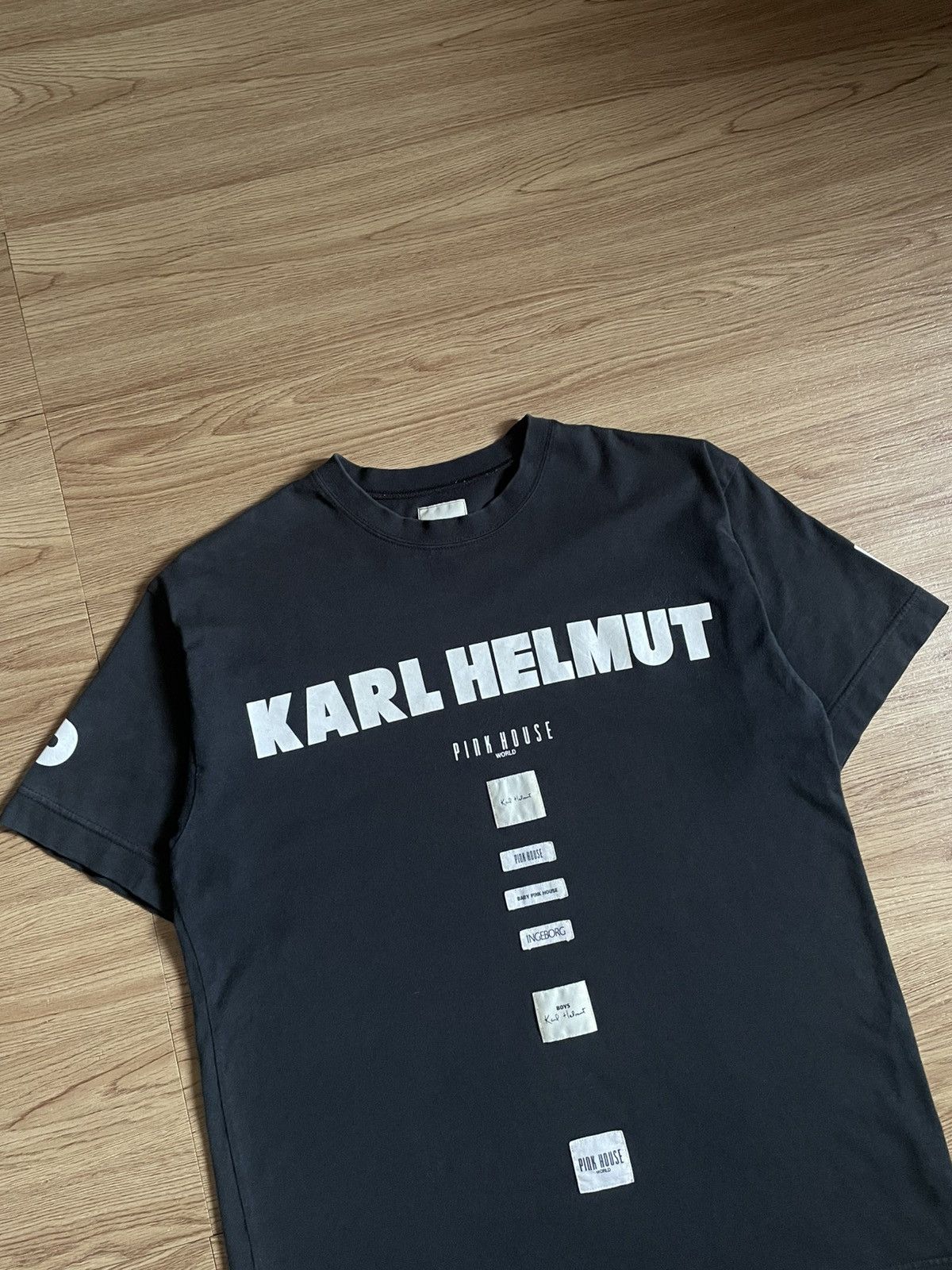 Karl Helmut Karl Helmut Pink House Tee Size US M / EU 48-50 / 2 - 3 Thumbnail