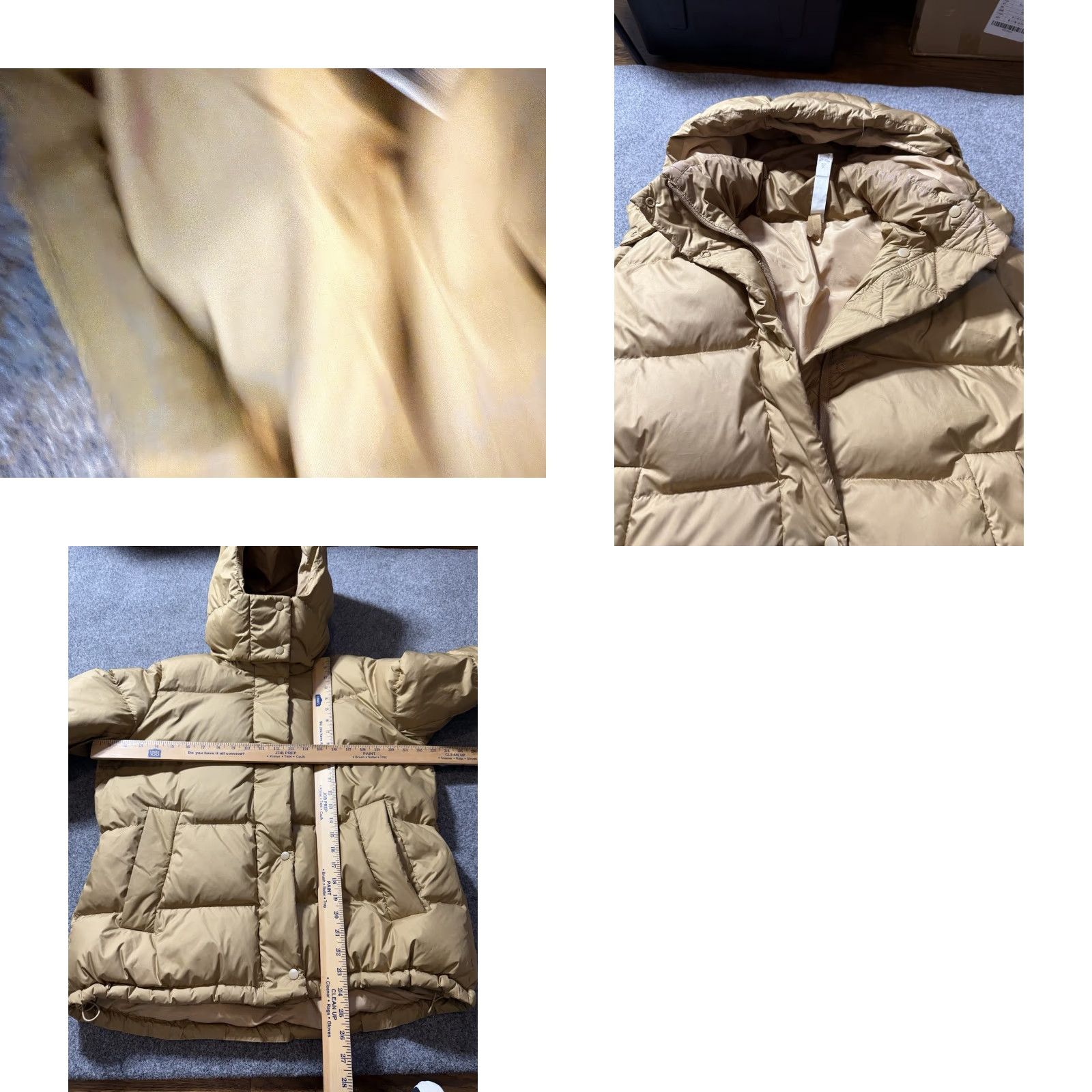 Lululemon Lululemon Wunder Puff Jacket Womens 8 Bold Beige Goose Down Hooded Multicolor City Outdoor Winter Fall Spring Size M / US 6-8 / IT 42-44 - 8 Thumbnail