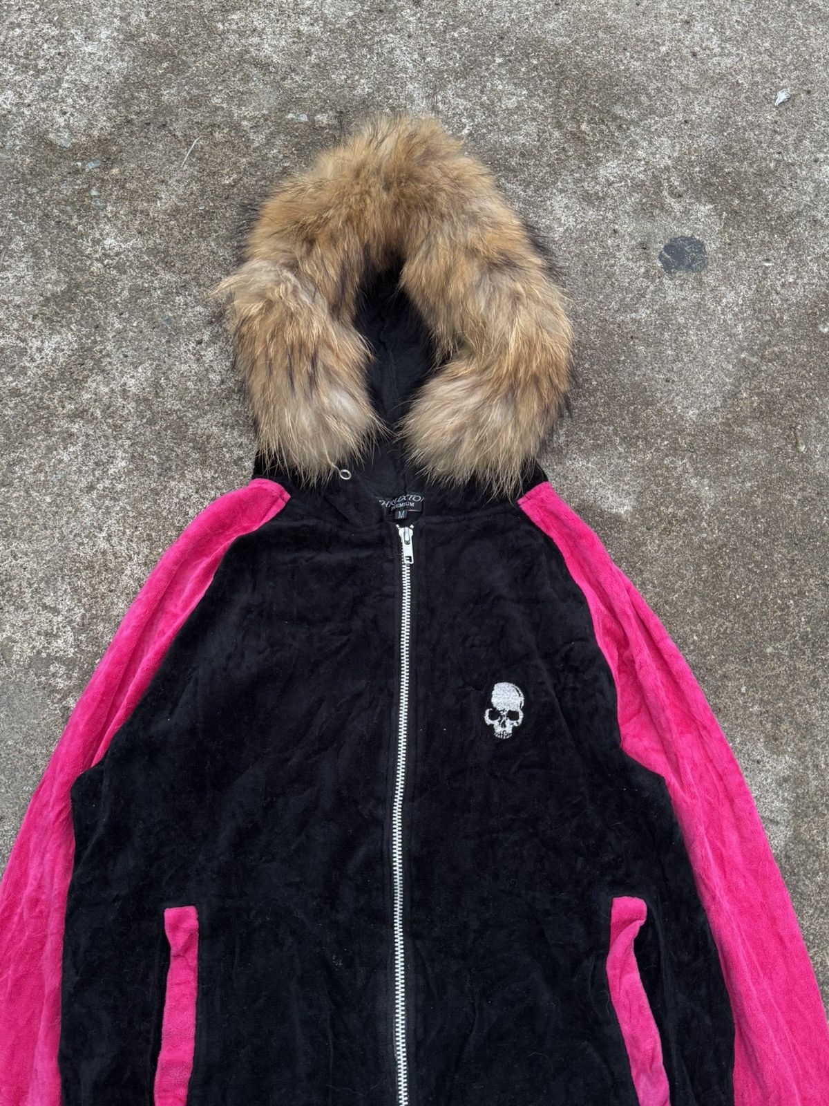 If Six Was Nine Fur Velvet Hoodie Skulls Thruxton Japanese Styled Size US M / EU 48-50 / 2 - 3 Thumbnail