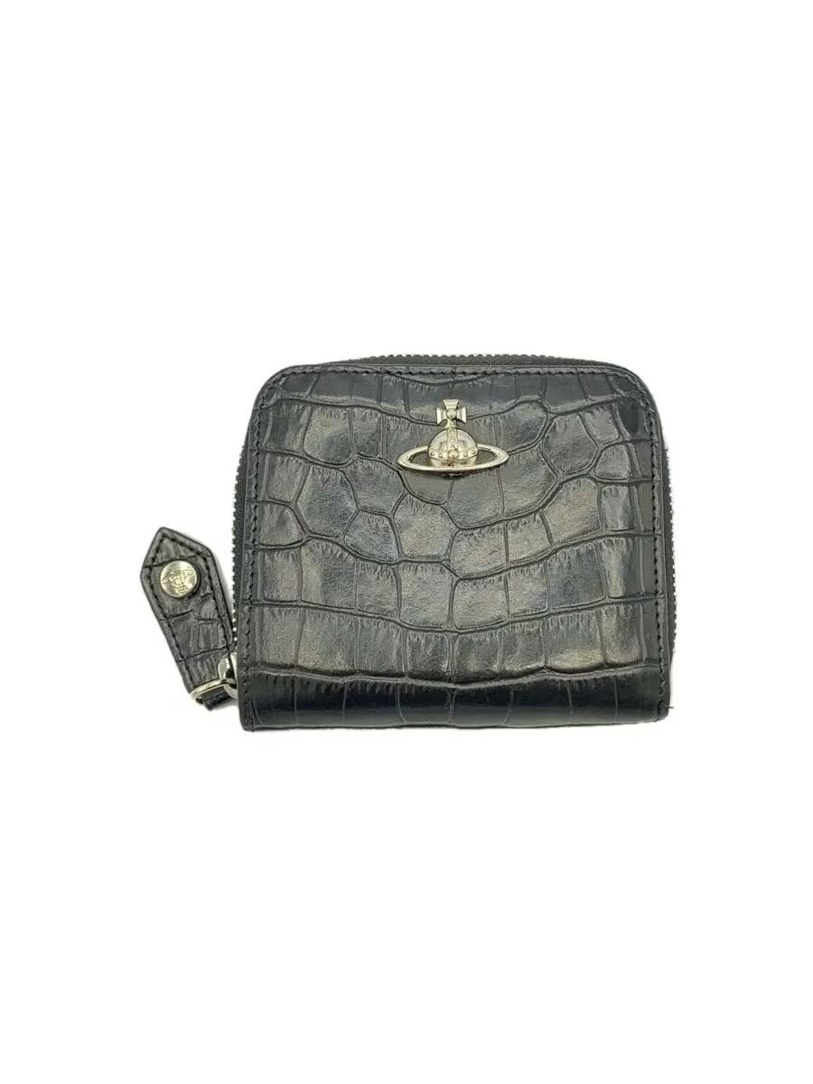 Vivienne Westwood Crocodile Embossed Orb Zip Wallet Size ONE SIZE - 1 Thumbnail