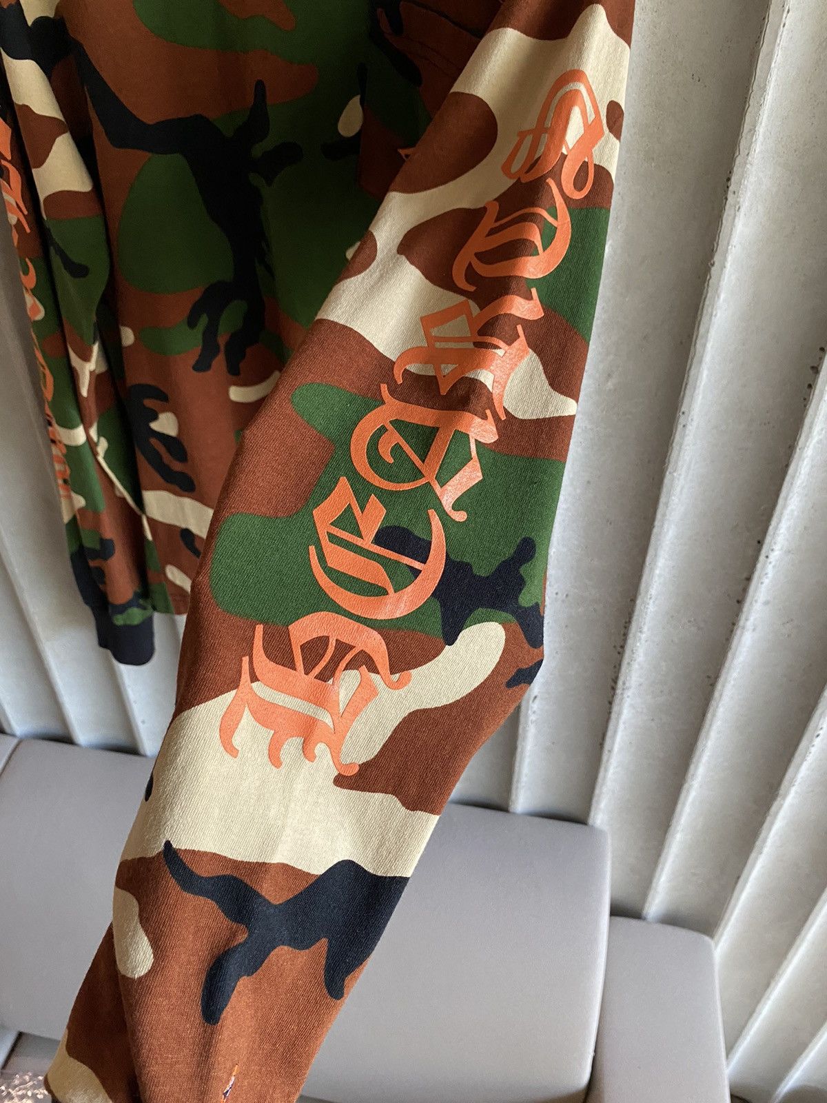 Chrome Hearts CHROME HEARTS LONG SLEEVE MATTY BOY PPO CAUTION CAMO Size US M / EU 48-50 / 2 - 6 Thumbnail