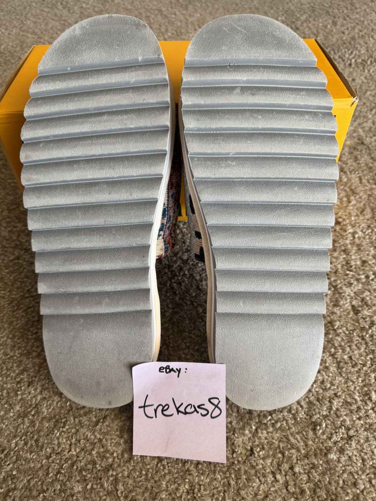 Market Chinatown Market Patchwork Slippers (Size XL) Size US 12 / EU 45 - 3 Thumbnail