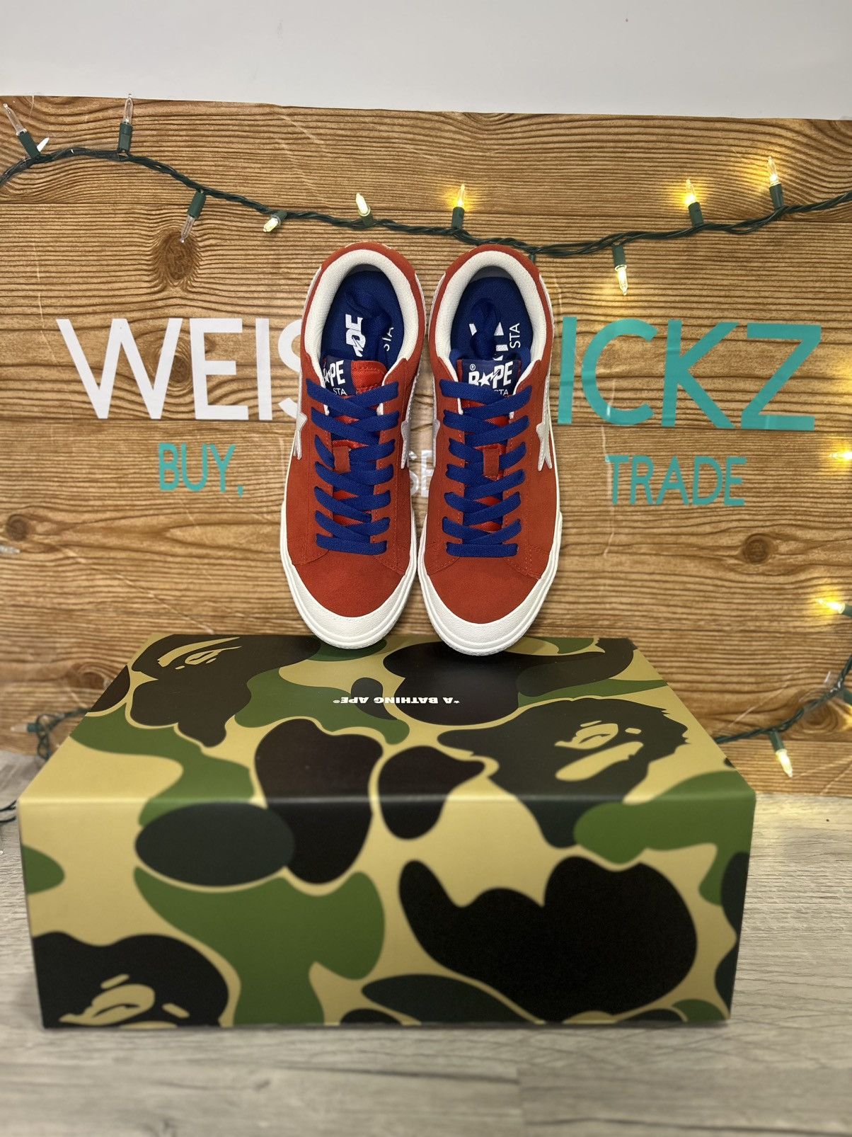 Bape BAPE Mad Sta #1 M1 Red Size US 7 / EU 40 - 5 Thumbnail