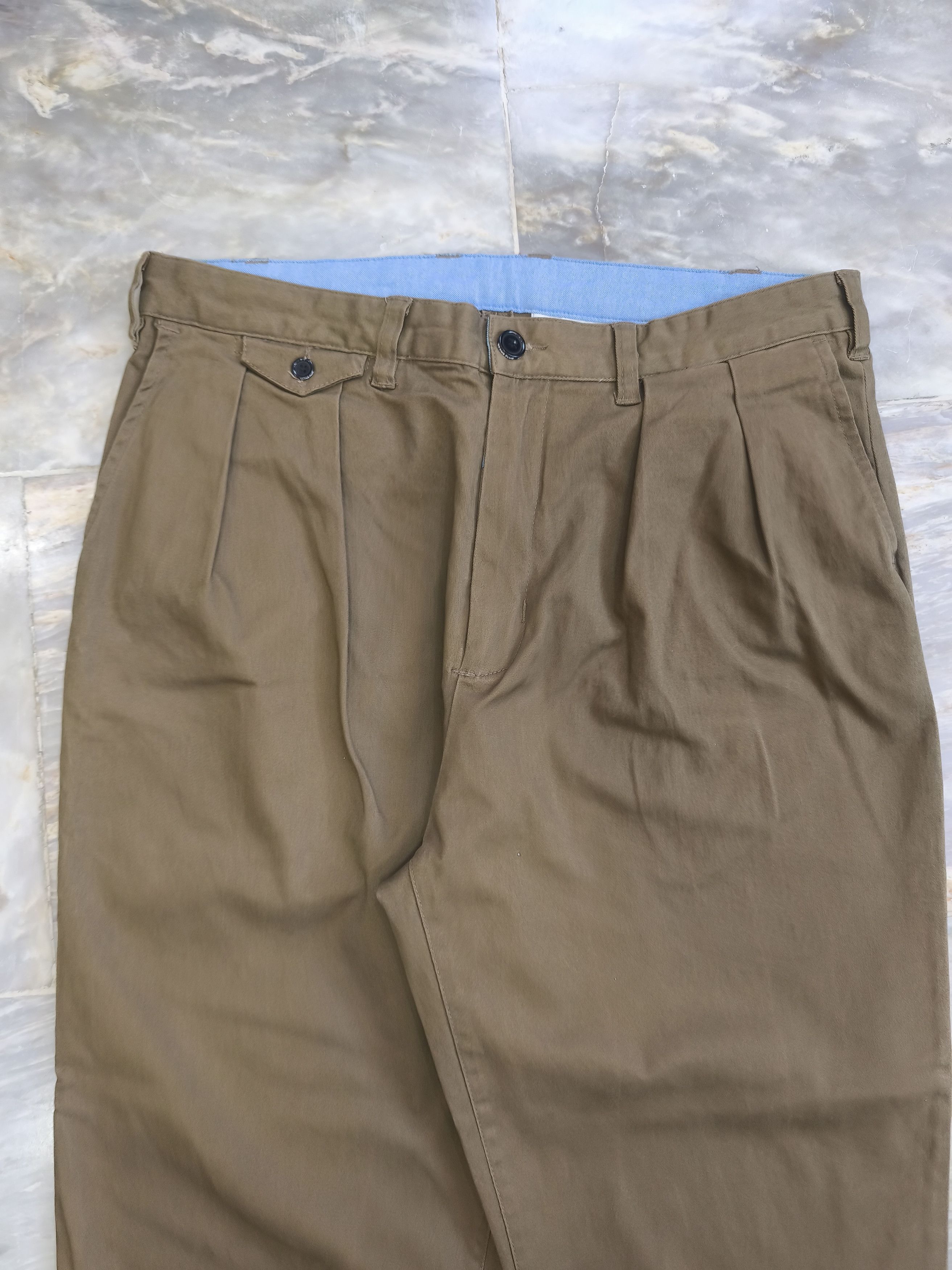 Beams Plus BEAMS + Straight Chino Pants Size US 33 - 2 Thumbnail