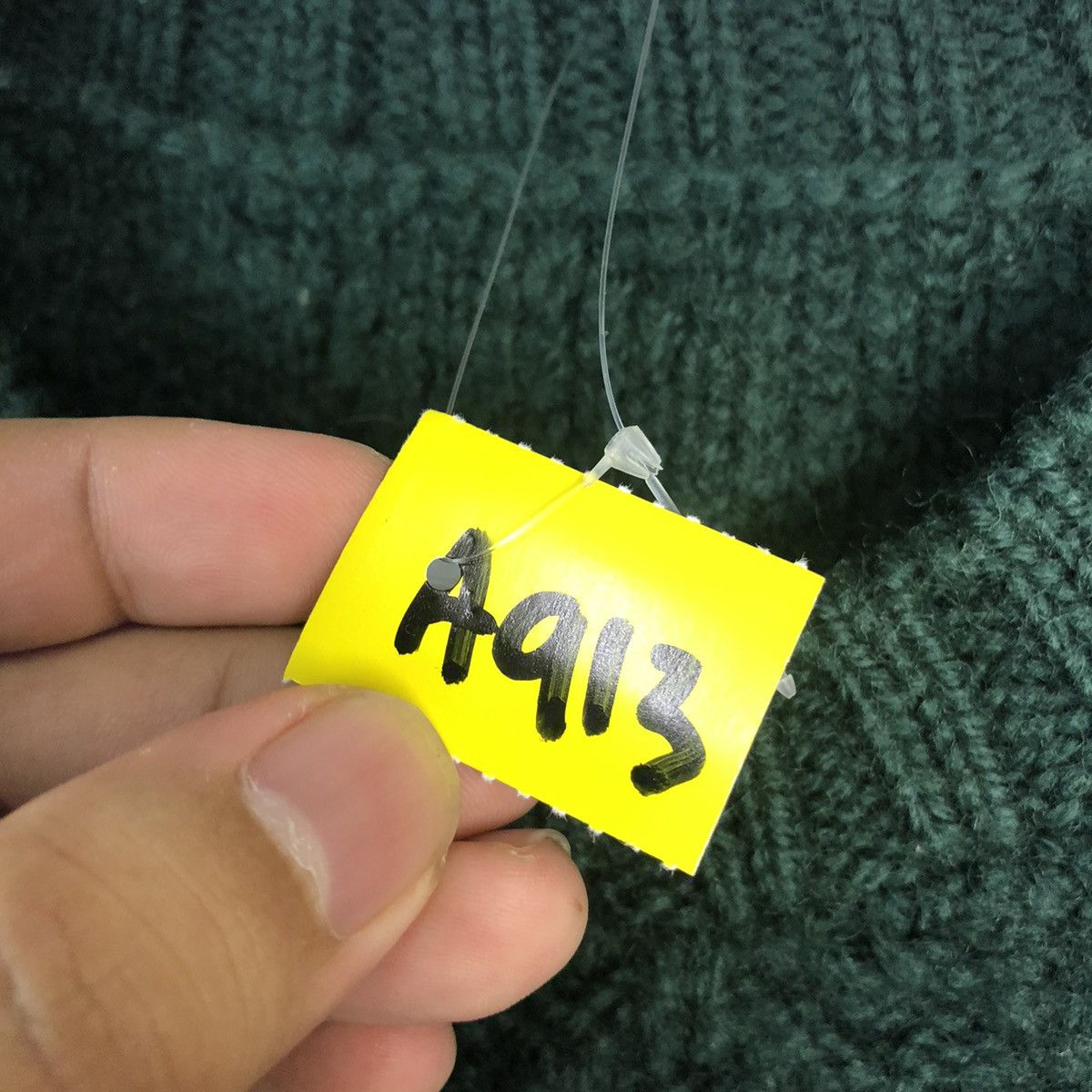 Aran Isles Knitwear × Homespun Knitwear × Vintage Japanese Brand Green vintage sweatshirt Knitwear #A913 Size S / US 4 / IT 40 - 9 Thumbnail