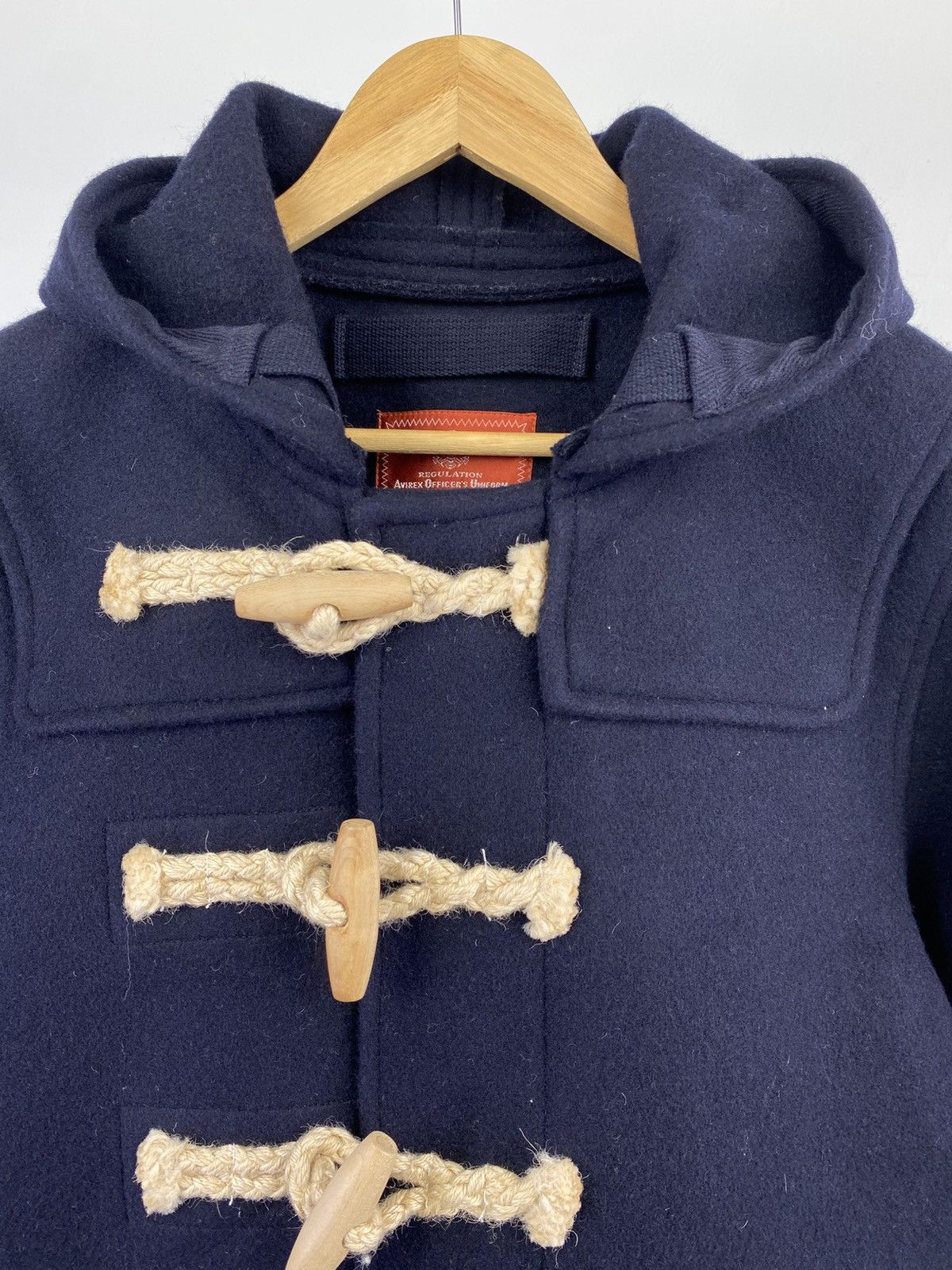 Japanese Brand 2000’s Avirex Duffel Gloverall Style Wool Coat Size US S / EU 44-46 / 1 - 5 Thumbnail