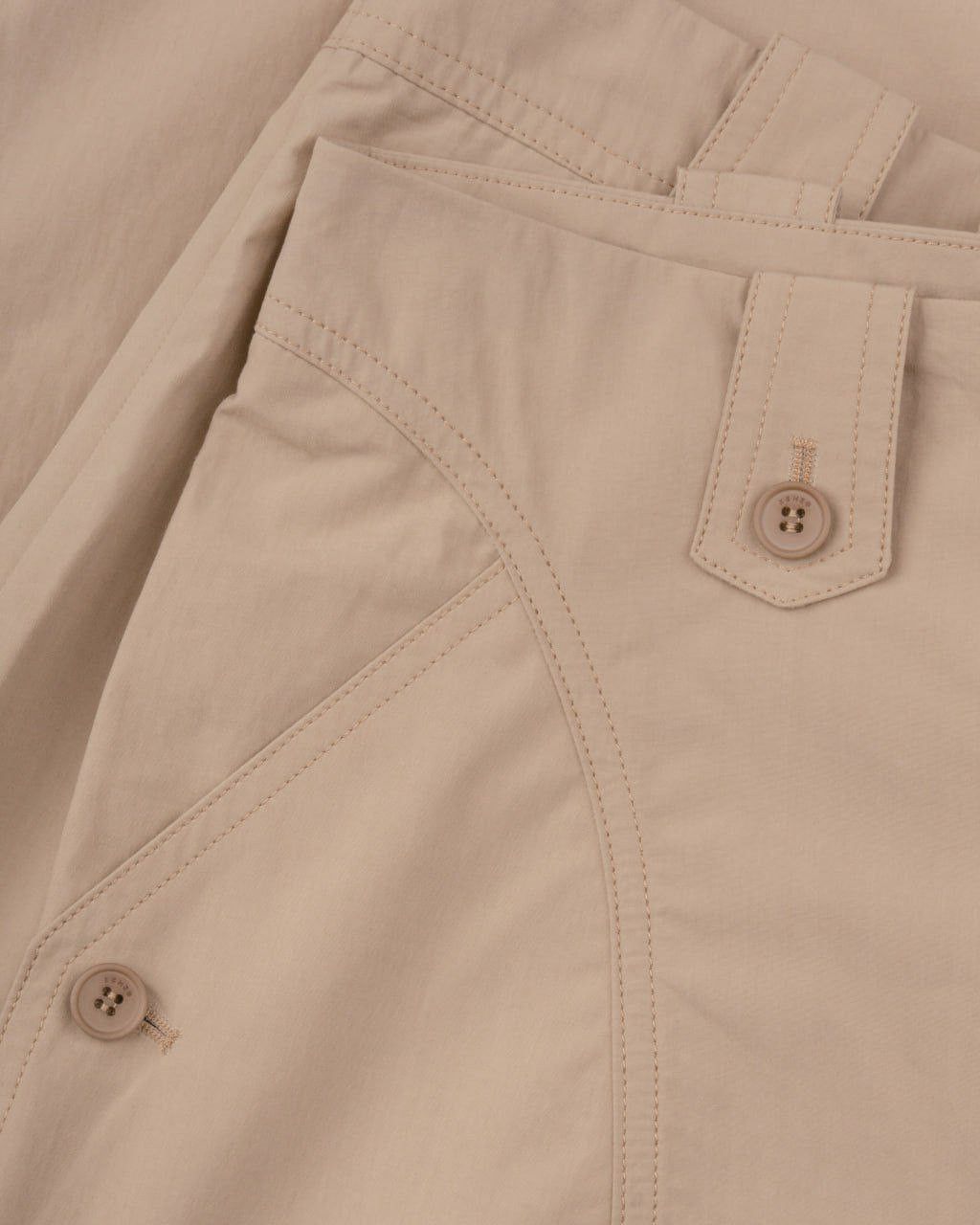 Kenzo KENZO / Tapered Belted Cotton Pants Size 25" / US 0 / IT 36 - 2 Thumbnail