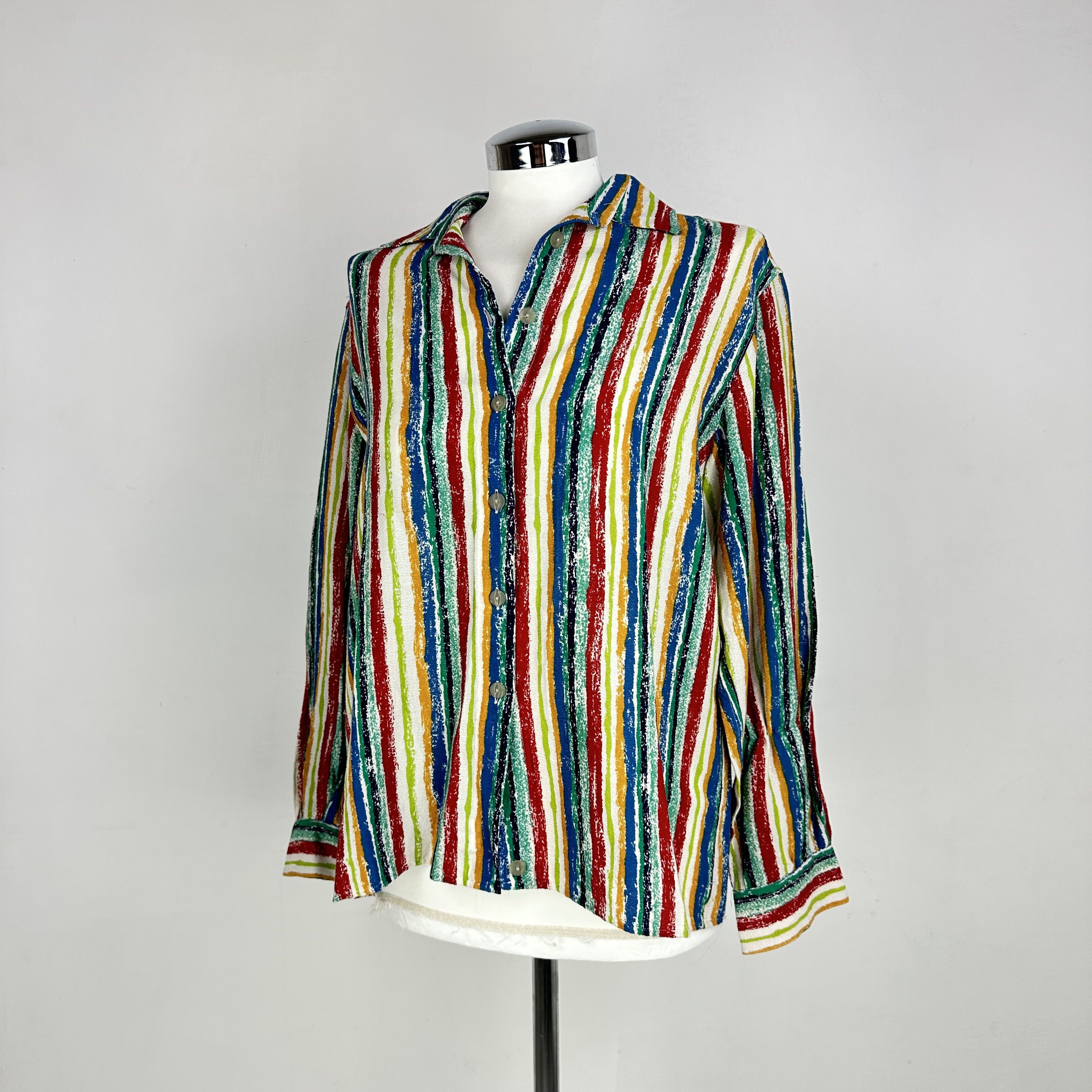 Missoni Camicia MISSONI Cotone Righe Multicolor – 44 IT Size M / US 6-8 / IT 42-44 - 1 Thumbnail