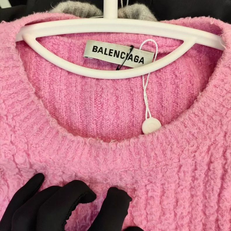 Balenciaga Balenciaga Knitted sweater, pink Size XS / US 0-2 / IT 36-38 - 4 Thumbnail