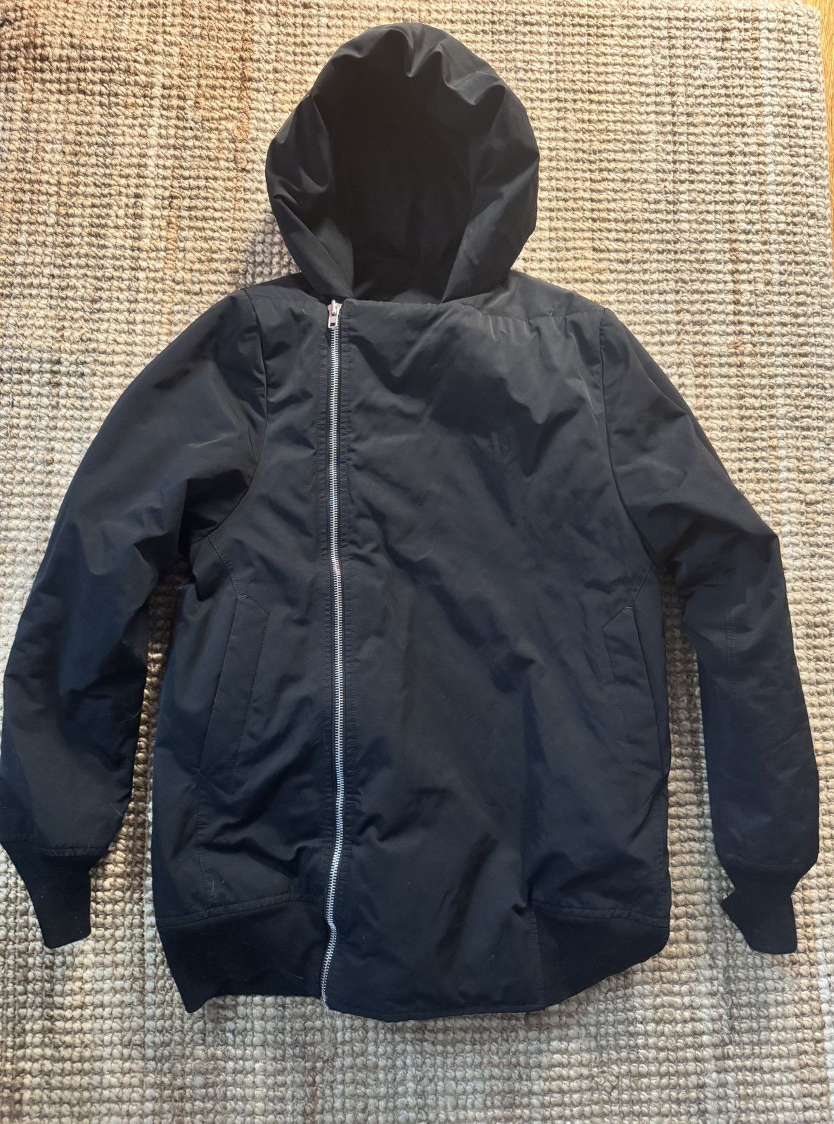 Rick owens FW13 PLINTH hooded down filled bomber jacket