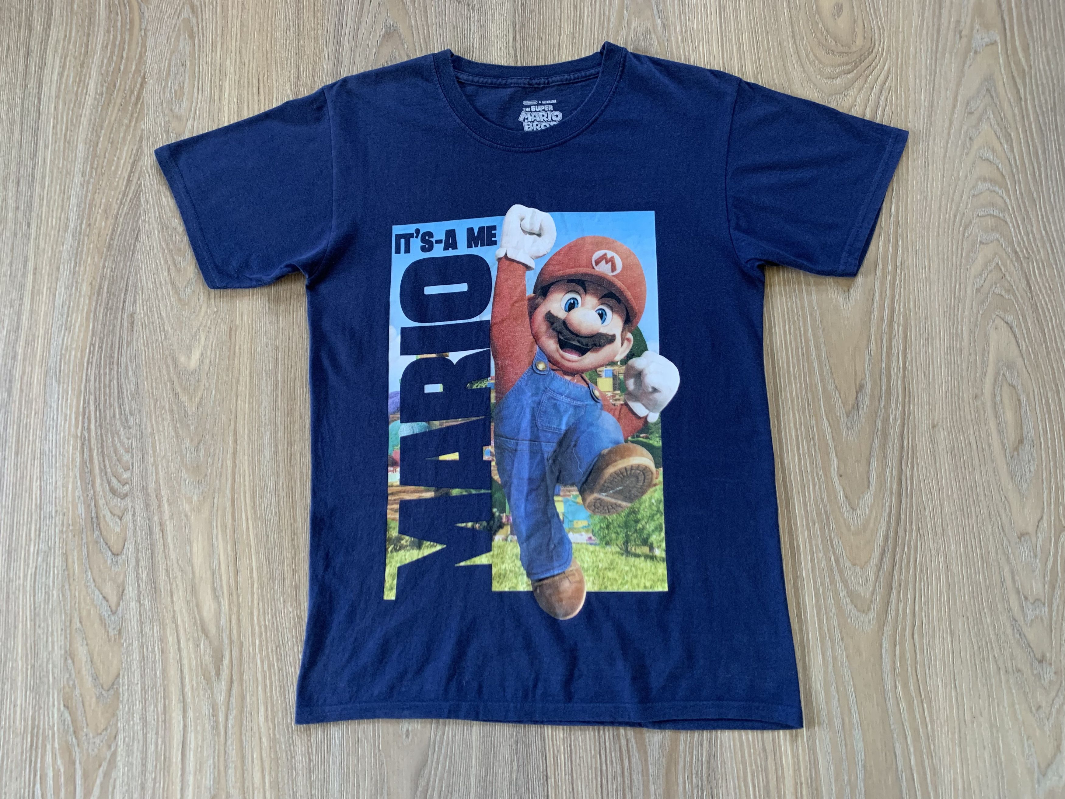 Nintendo × The Game The Super Mario Bros Movie It's-A-Me T-Shirt Size US S / EU 44-46 / 1 - 2 Thumbnail