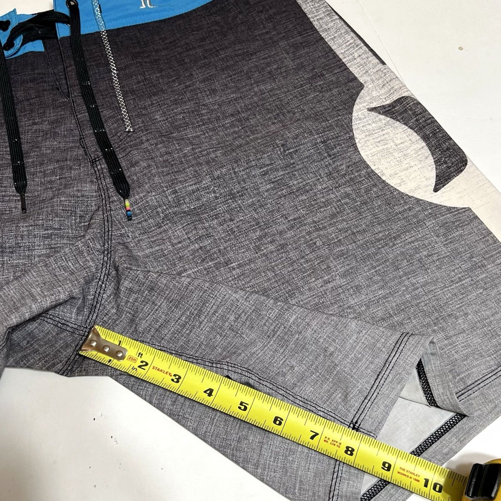 Hurley Hurley Phantom Board Shorts Mens 36 Swim Trunks Surf Pocket Lightweight Gray Size US 36 / EU 52 - 5 Thumbnail