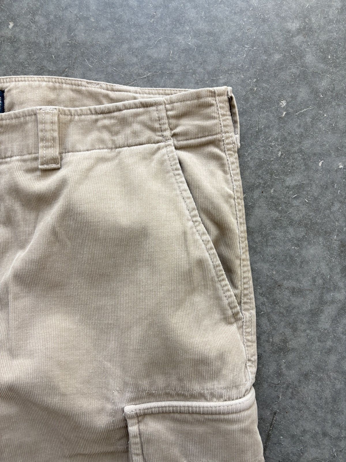 Polo Ralph Lauren Vintage Y2K Polo Ralph Lauren Baggy Corduroy Cargos 36x33 Size US 36 / EU 52 - 3 Thumbnail