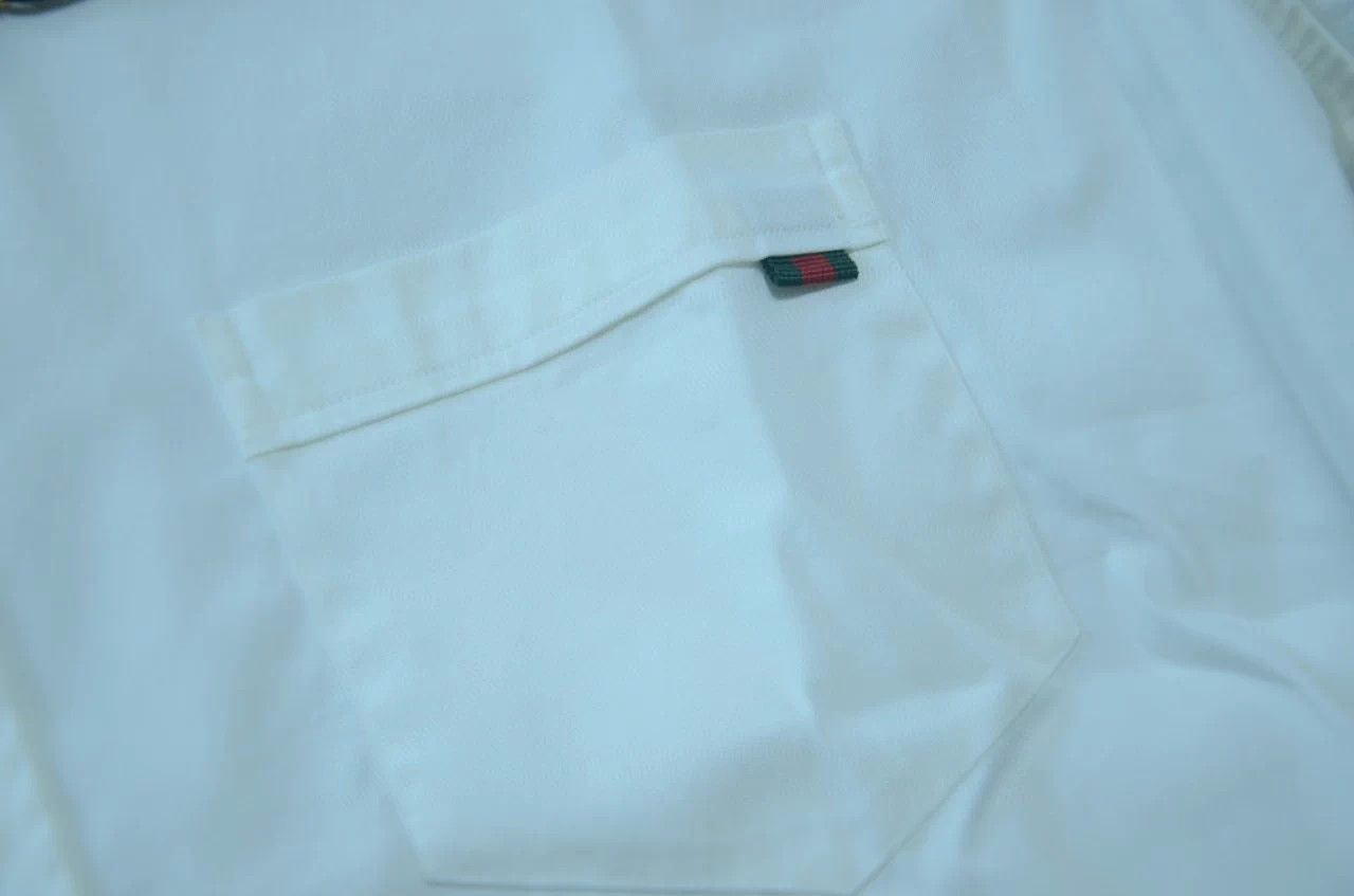 Gucci Gucci Classic White Chest Pocket Shirt 40 Size US XXS / EU 40 - 4 Thumbnail