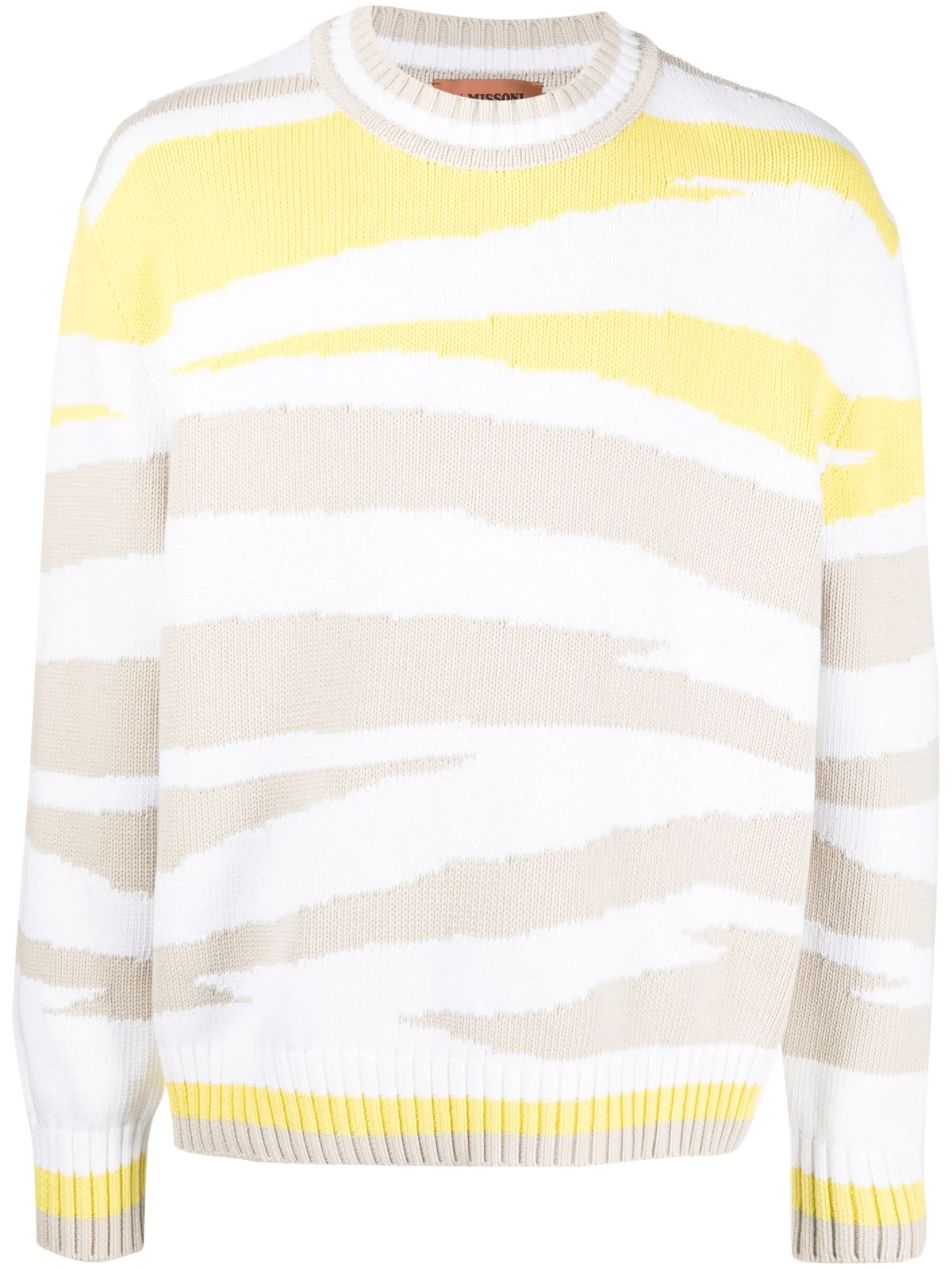 o1y0225 Crewneck Sweater in Multicolor