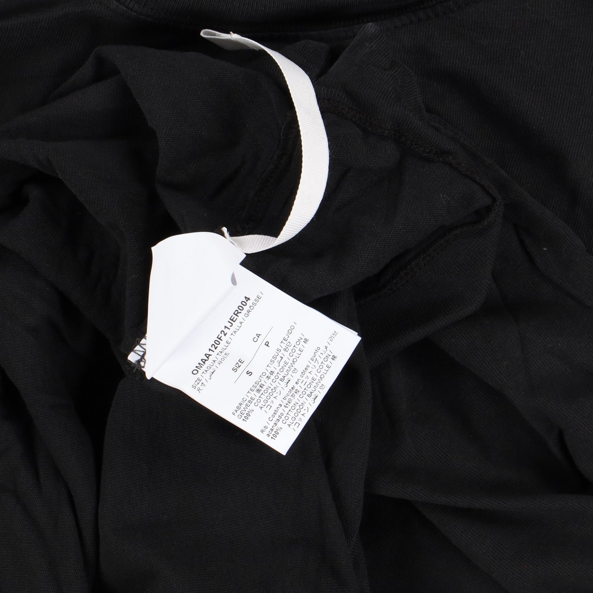 Off-White Washed Black Vintage Logo Oversized Skate T-Shirt Size S / US 4 / IT 40 - 6 Thumbnail