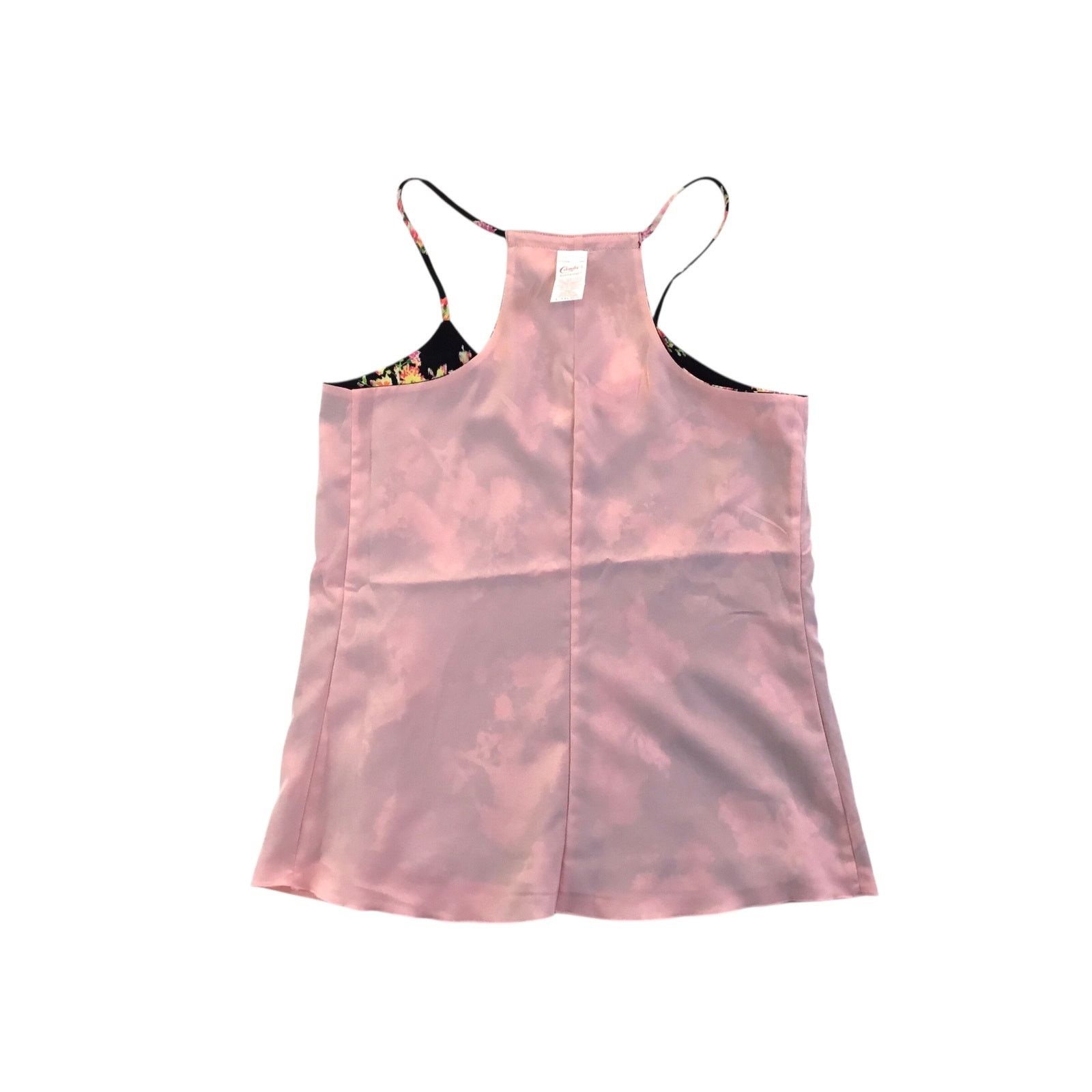Other Candie's Reversible Camisole Pink Black Multi-Floral X-Small Size XS / US 0-2 / IT 36-38 - 4 Thumbnail
