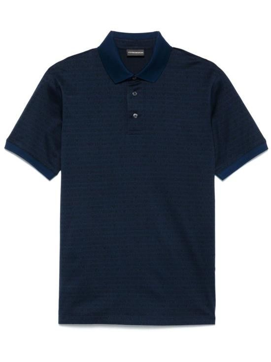 Emporio Armani EMPORIO ARMANI Men Polo Shirts EM000788 AF12916FB224 Blue Size US XL / EU 56 / 4 - 1 Thumbnail