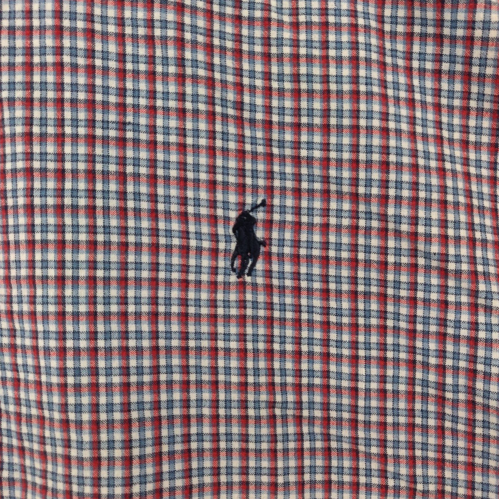 Polo Ralph Lauren Ralph Lauren Polo Shirt Mens L Plaid Short Sleeve Button-Up Embroidered Pony Nike Size US L / EU 52-54 / 3 - 6 Thumbnail