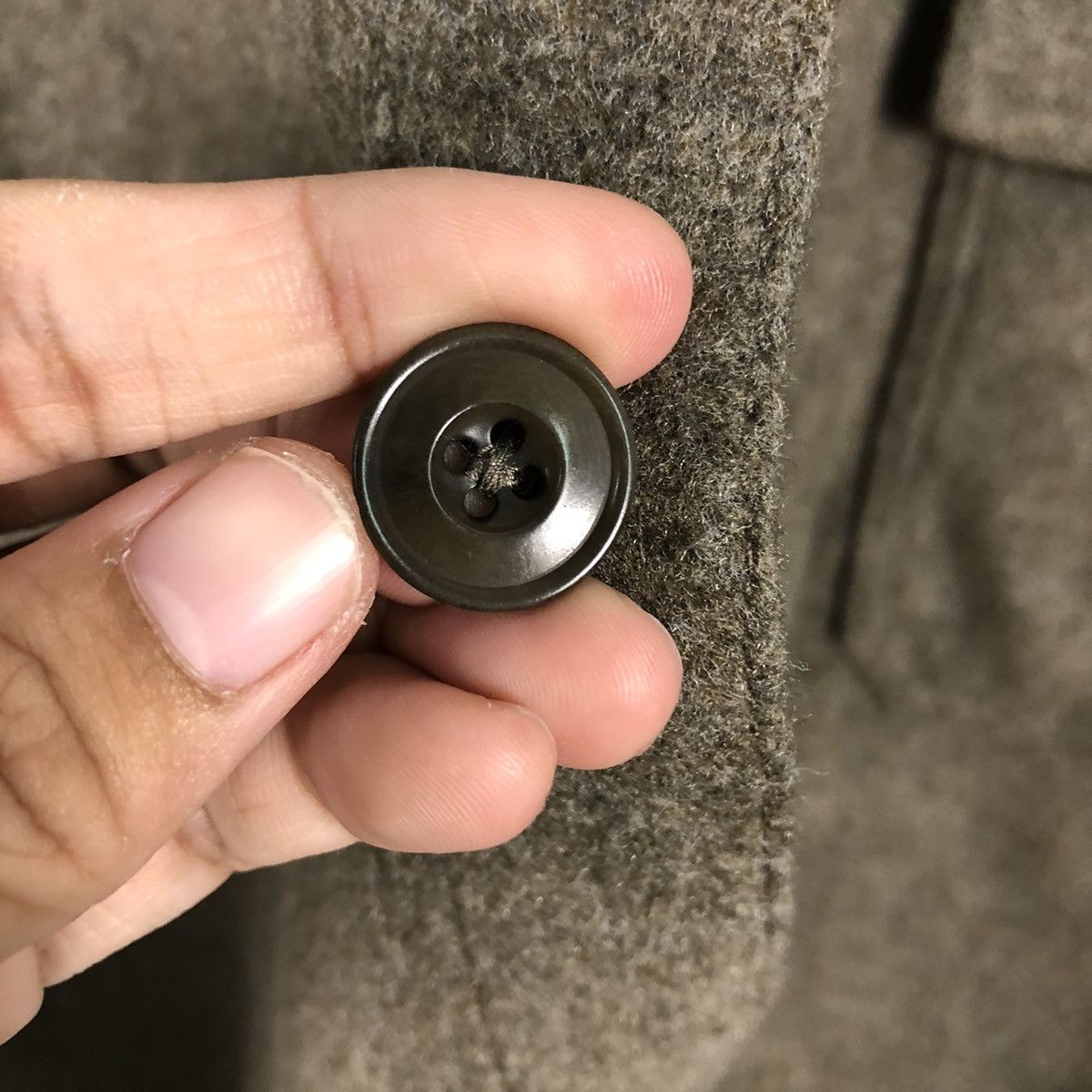 Undercover × Uniqlo 📌Vintage Chore Wool Button Jacket Uniqlo Undercover Size US M / EU 48-50 / 2 - 17 Thumbnail
